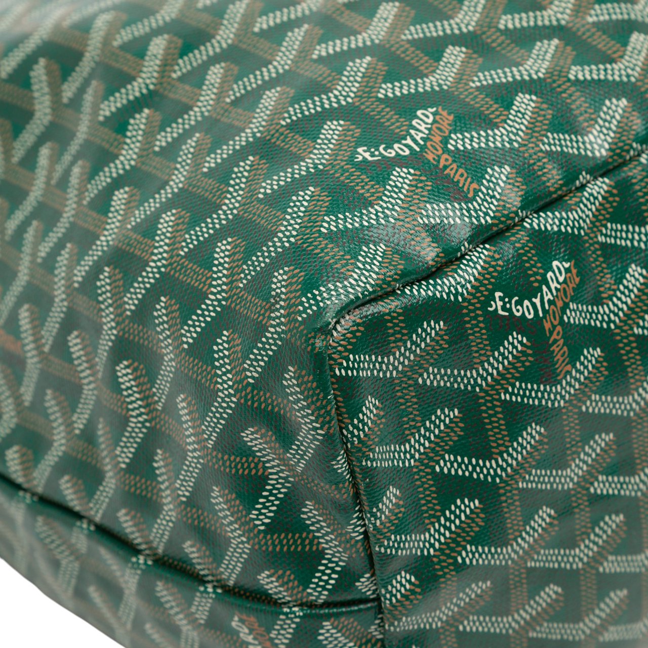 Goyard Goyardine Saint Louis PM Groen