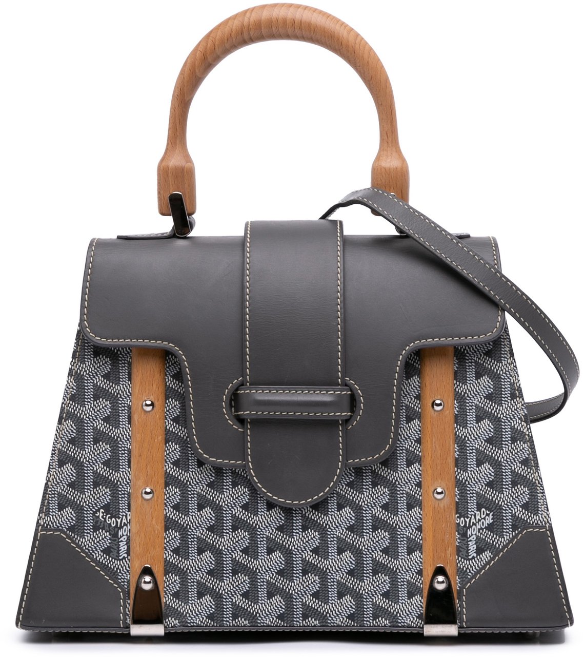 Goyard Goyardine Saigon Structured PM Grijs
