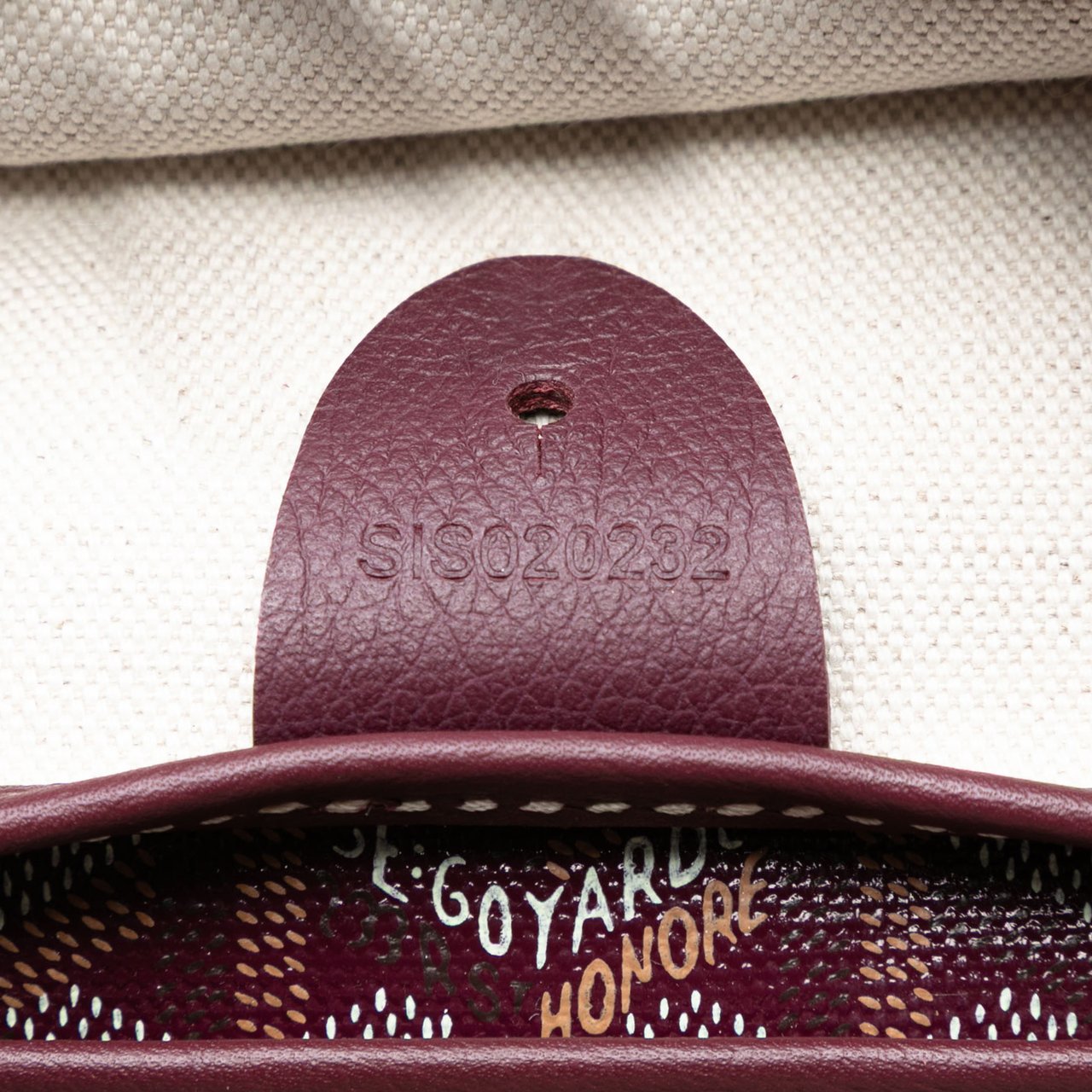 Goyard Goyardine Artois PM Rood