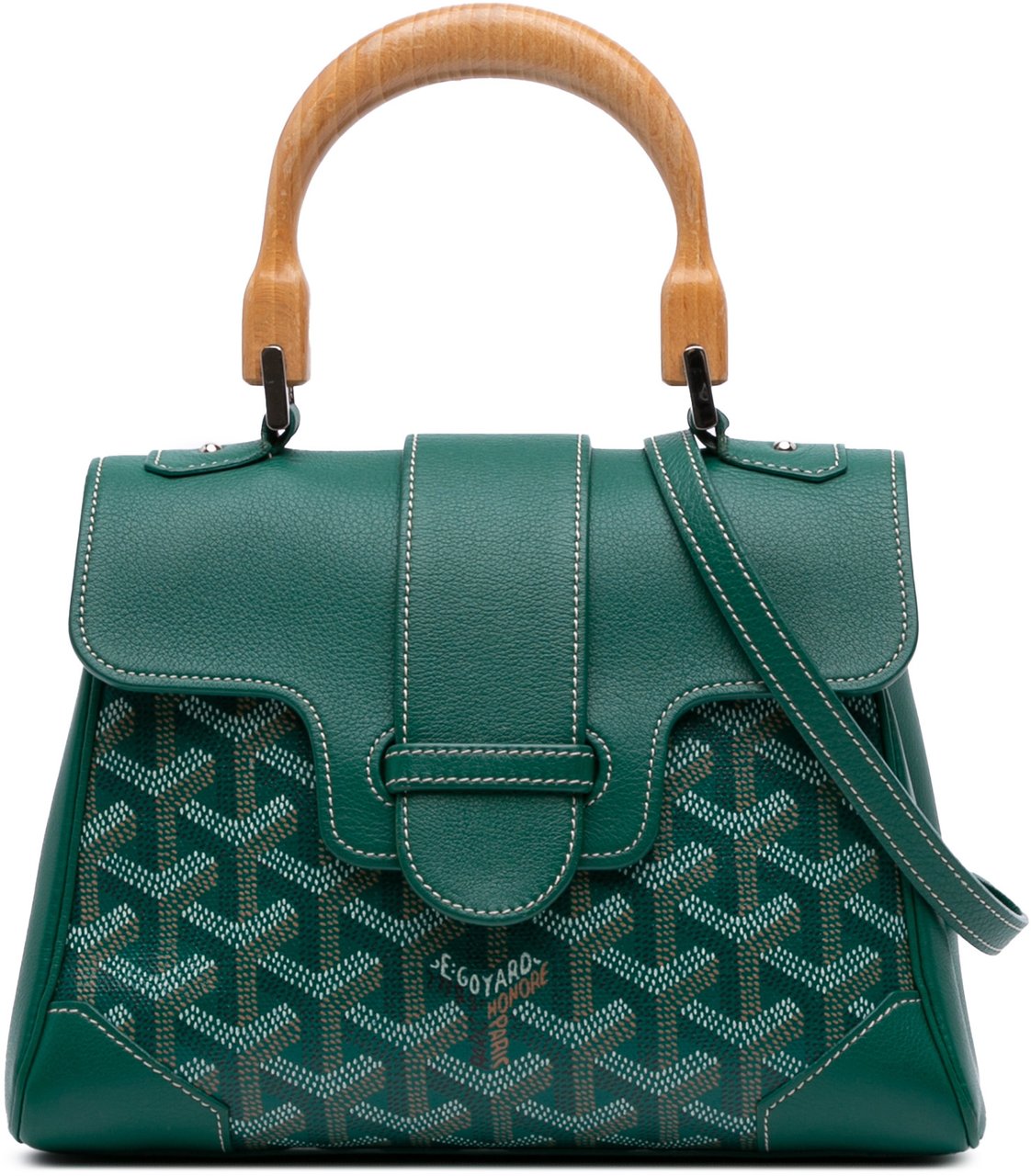 Goyard Mini Goyardine Saigon Souple Groen
