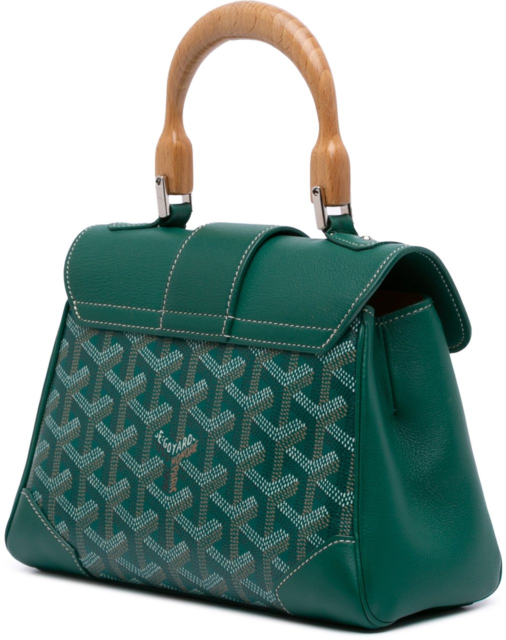 Goyard Mini Goyardine Saigon Souple Groen