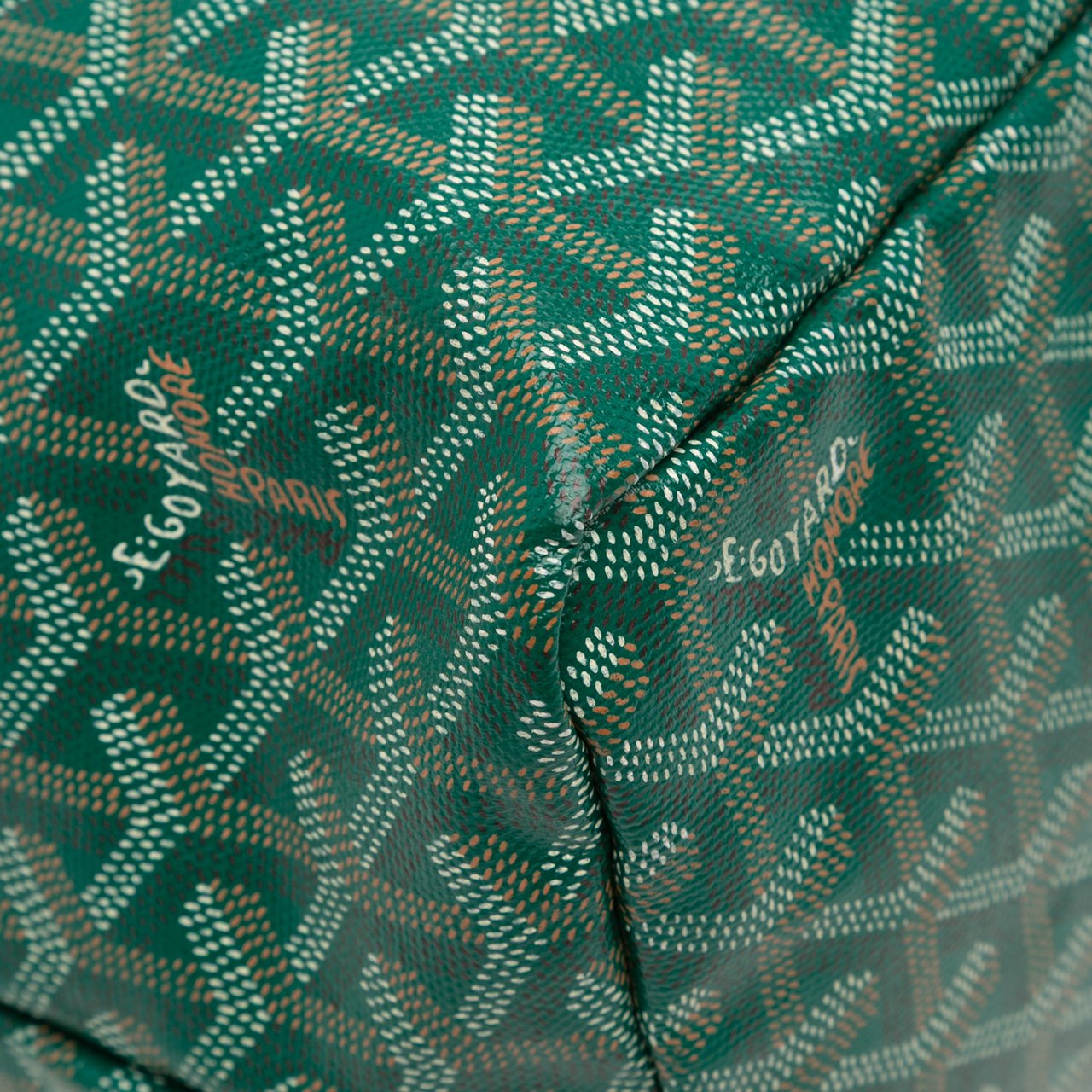 Goyard Goyardine Saint Louis PM Groen