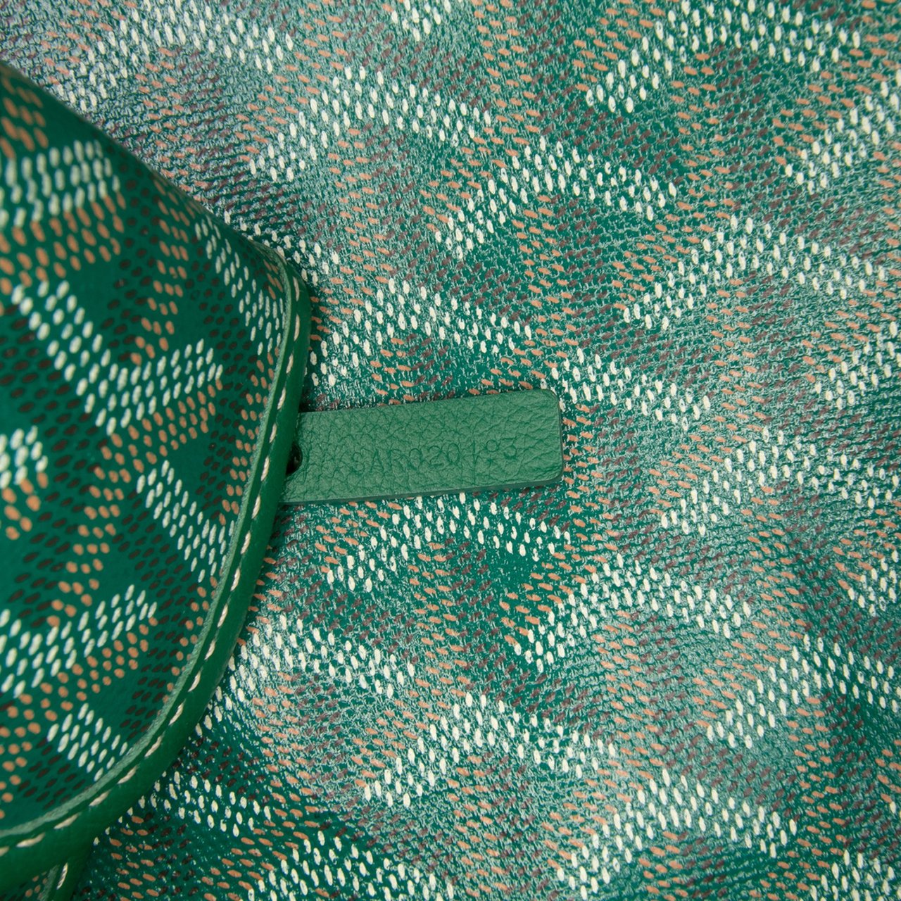 Goyard Goyardine Saint Louis PM Groen