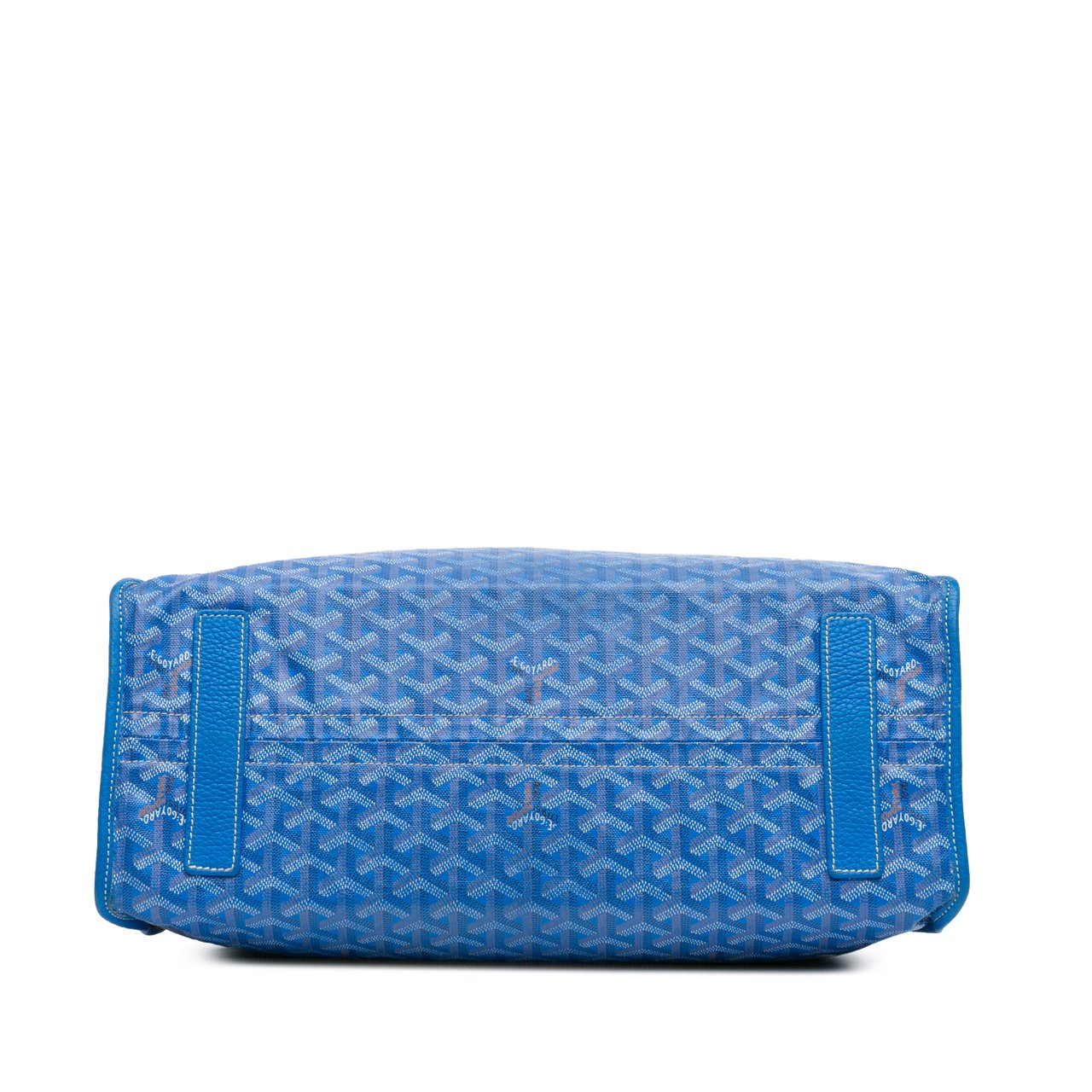 Goyard Goyardine Sac Hardy Pet Carrier PM Blauw