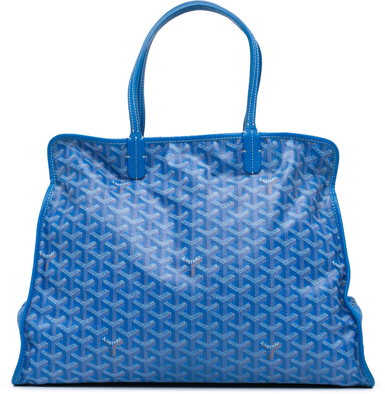 Goyard Goyardine Sac Hardy Pet Carrier PM Blauw