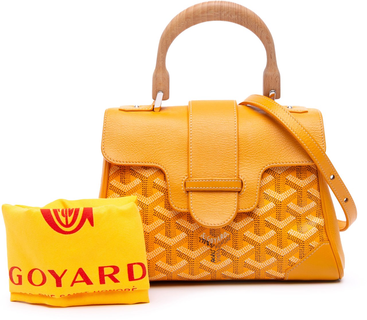 Goyard Mini Goyardine Saigon Souple Geel