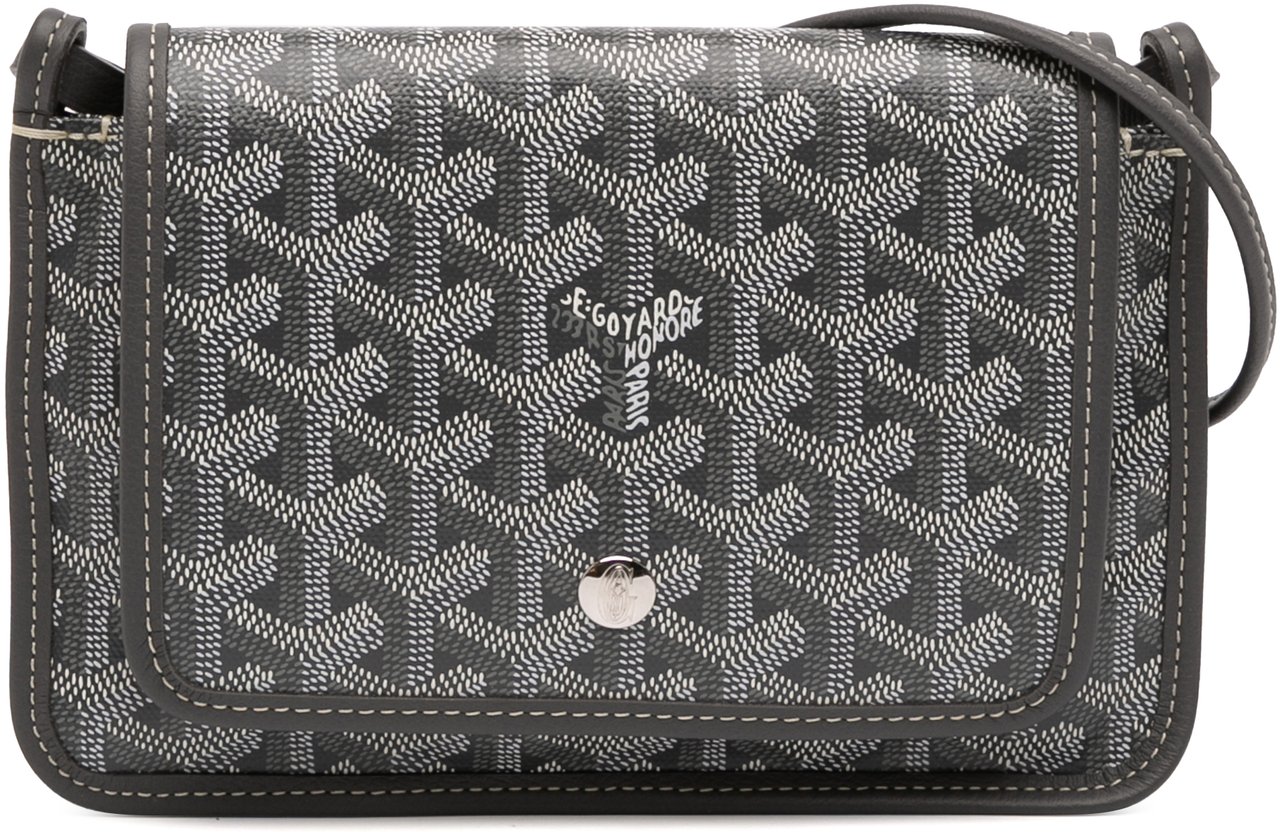 Goyard Goyardine Plumet Pocket Wallet Grijs