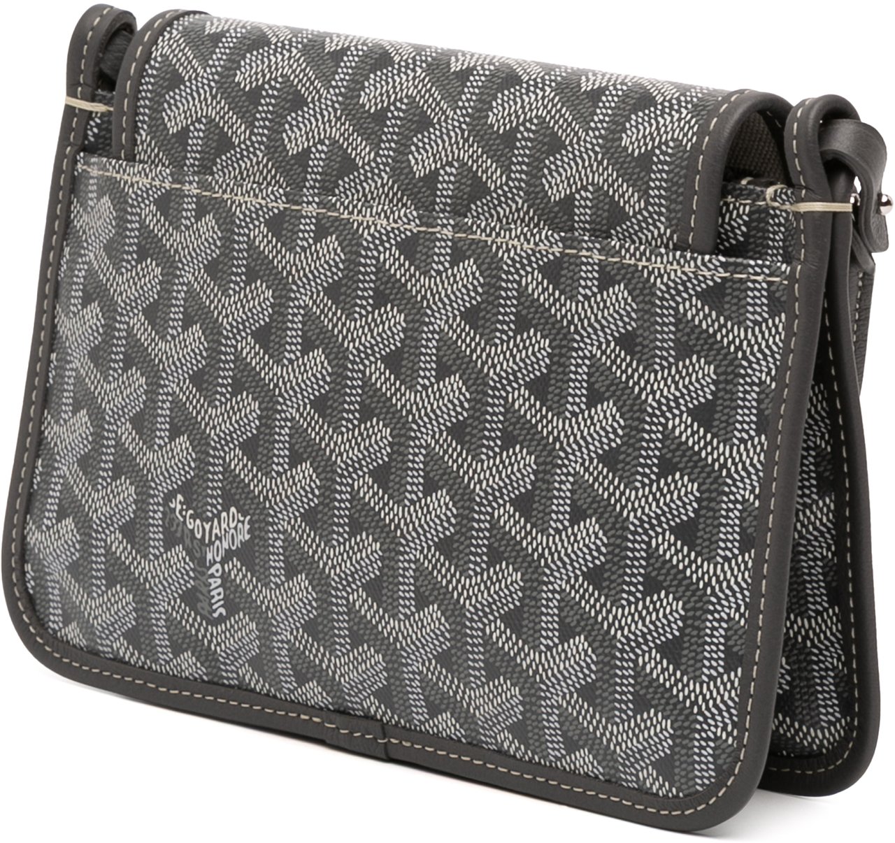 Goyard Goyardine Plumet Pocket Wallet Grijs