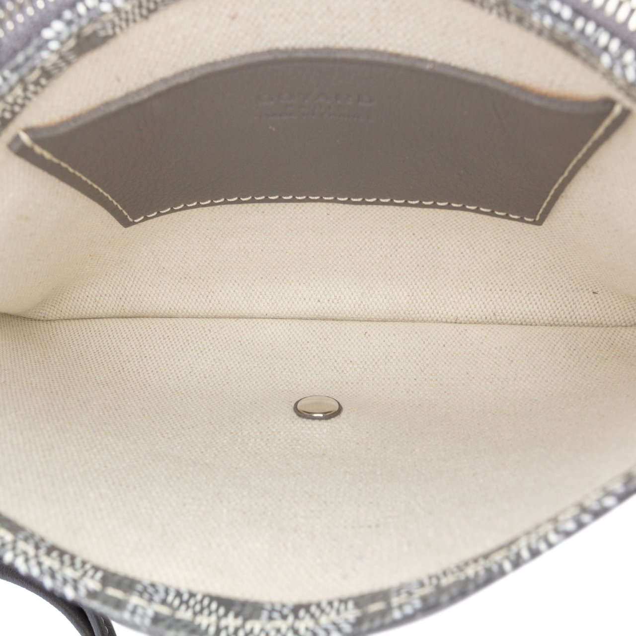 Goyard Goyardine Plumet Pocket Wallet Grijs