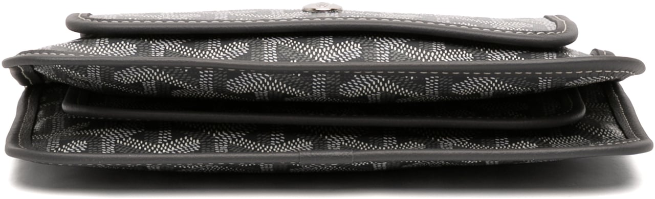 Goyard Goyardine Plumet Pocket Wallet Grijs