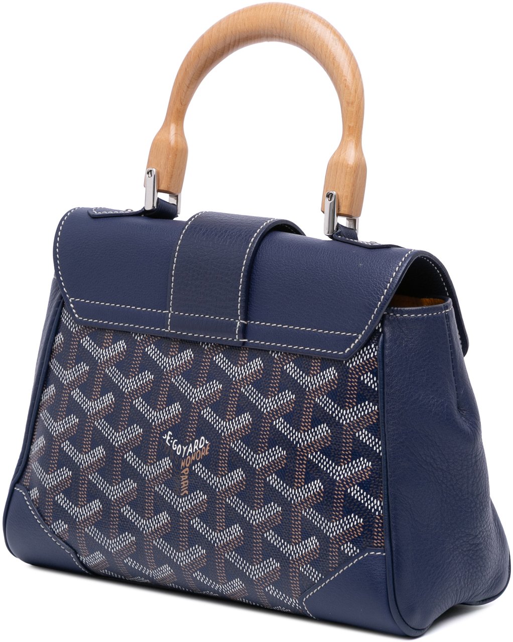 Goyard Mini Goyardine Saigon Souple Blauw