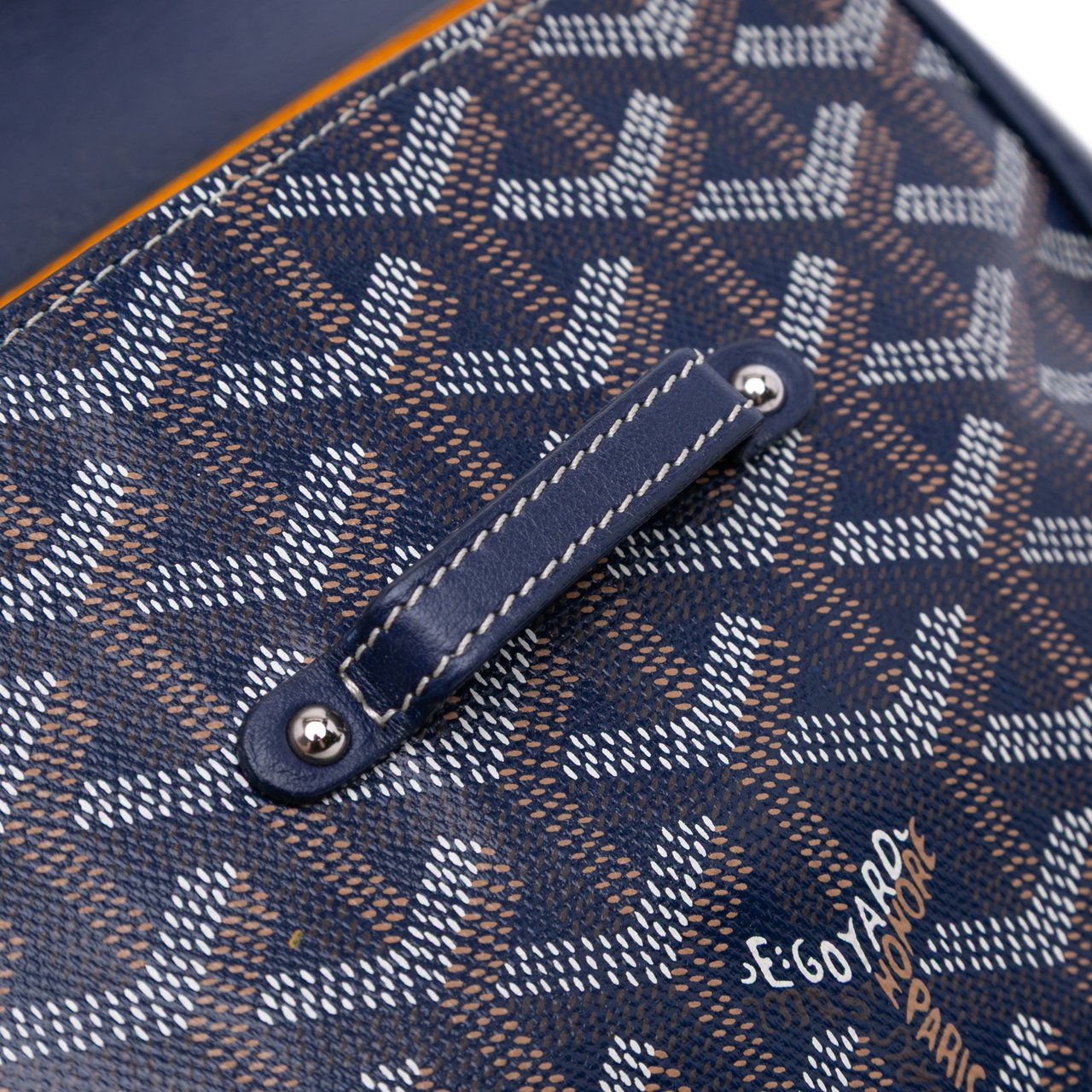 Goyard Mini Goyardine Saigon Souple Blauw