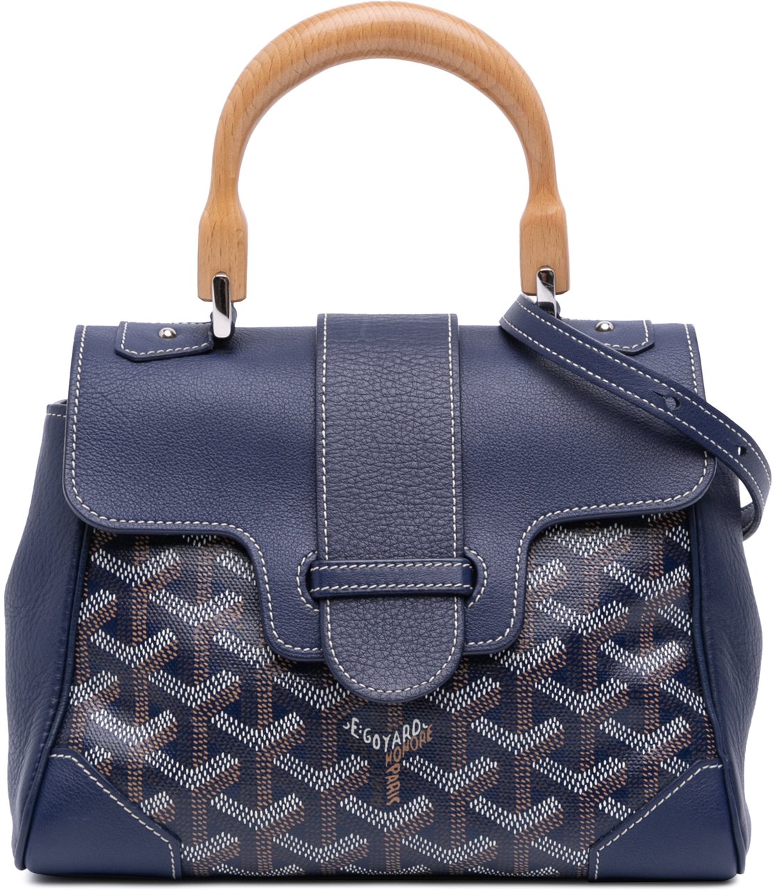 Goyard Mini Goyardine Saigon Souple Blauw