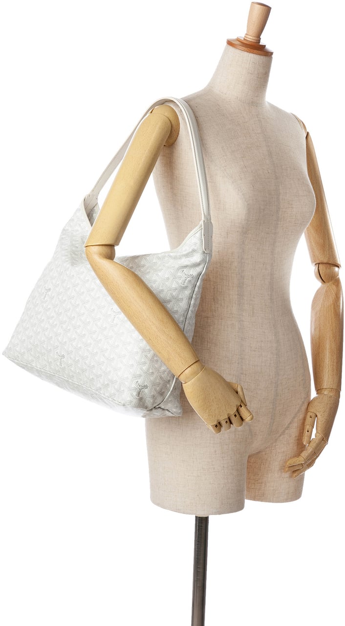 Goyard Goyardine Boheme Hobo Wit