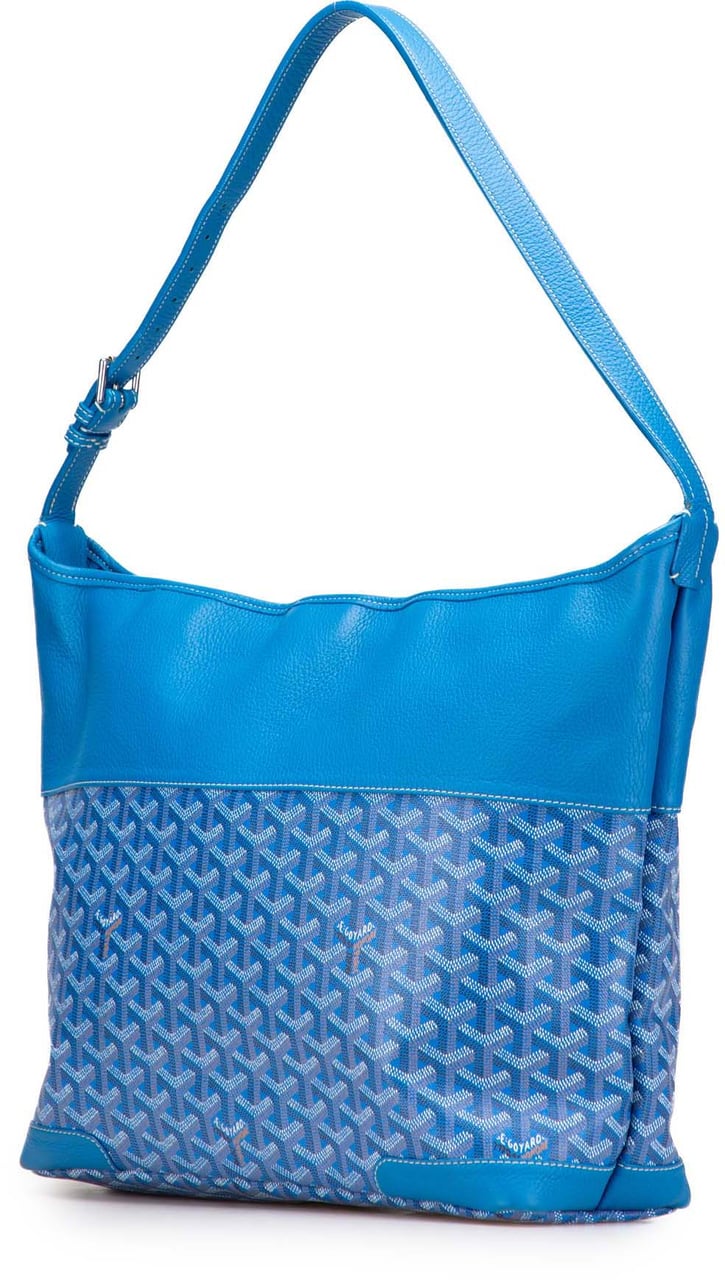 Goyard Goyardine Grenadine Hobo Blauw