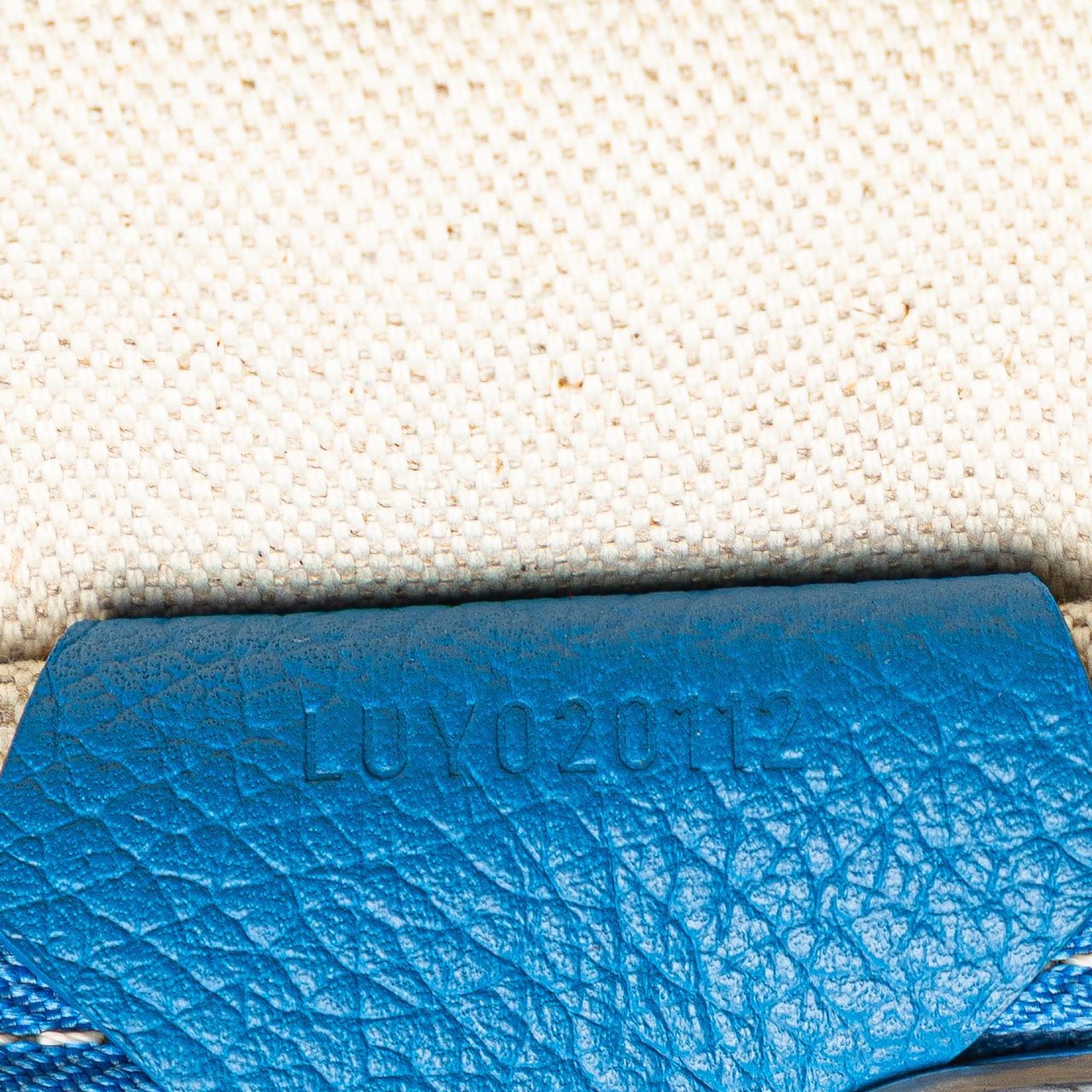 Goyard Goyardine Grenadine Hobo Blauw