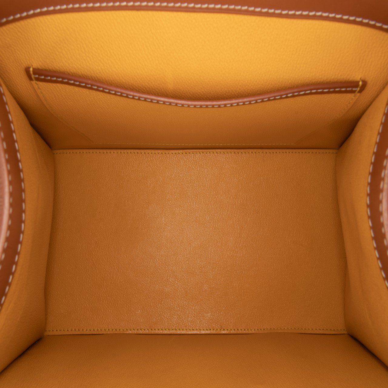 Goyard Leather Saigon Structured PM Bruin