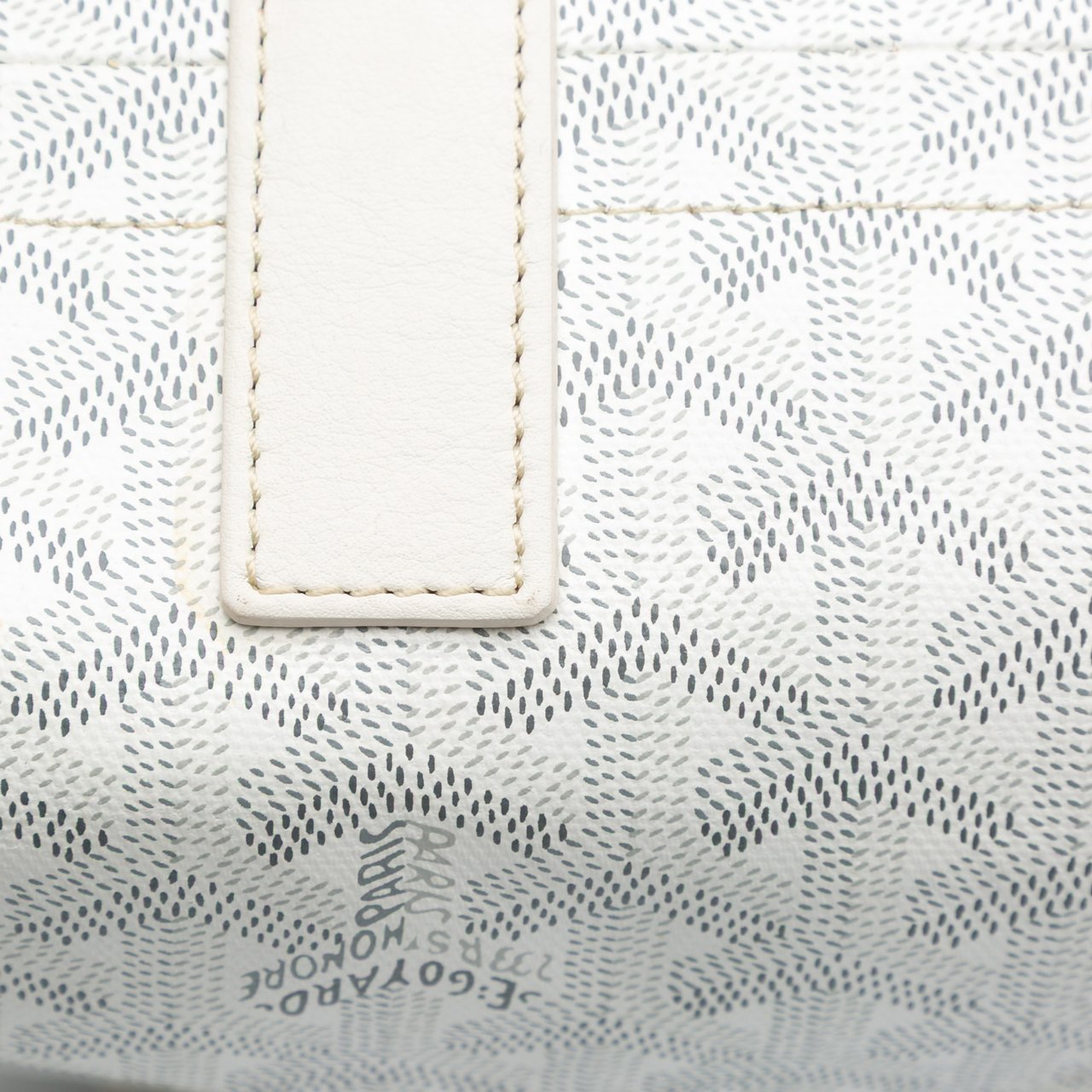 Goyard Goyardine Rouette PM Wit