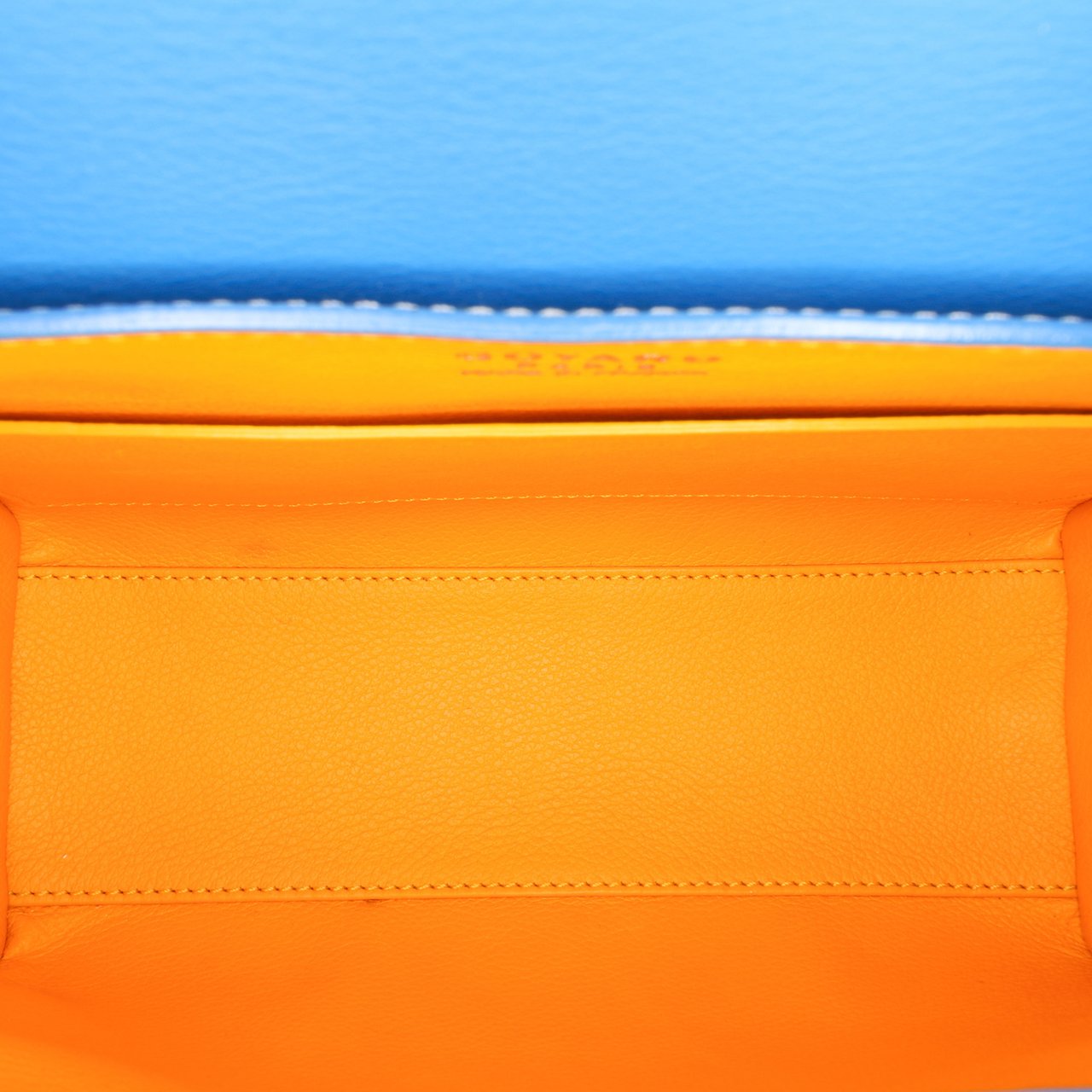 Goyard Mini Goyardine Saigon Souple Blauw