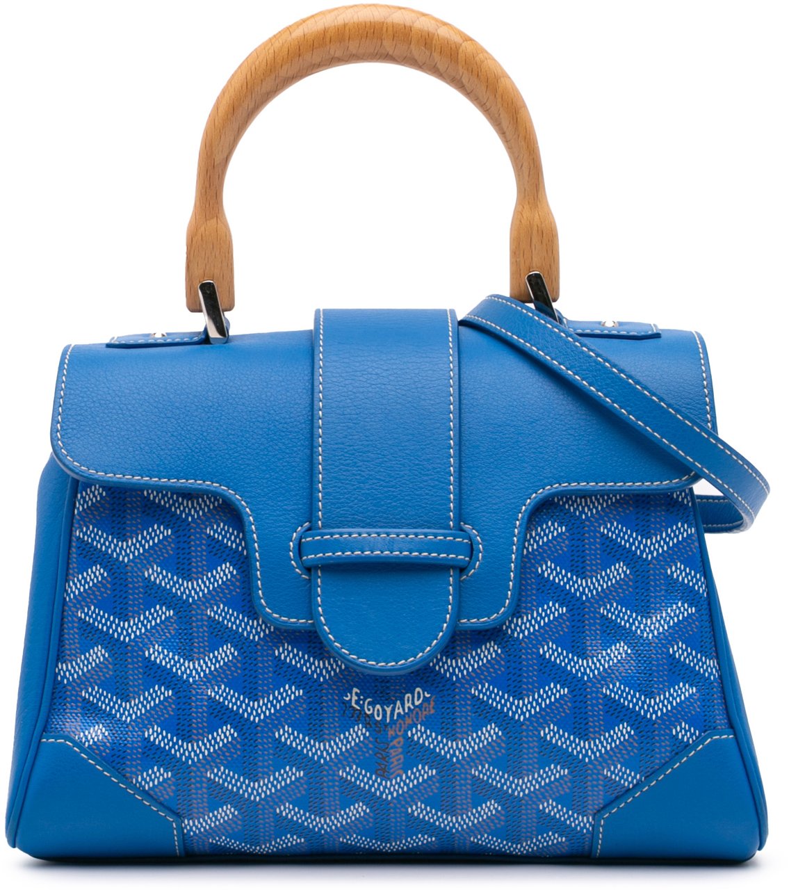 Goyard Mini Goyardine Saigon Souple Blauw
