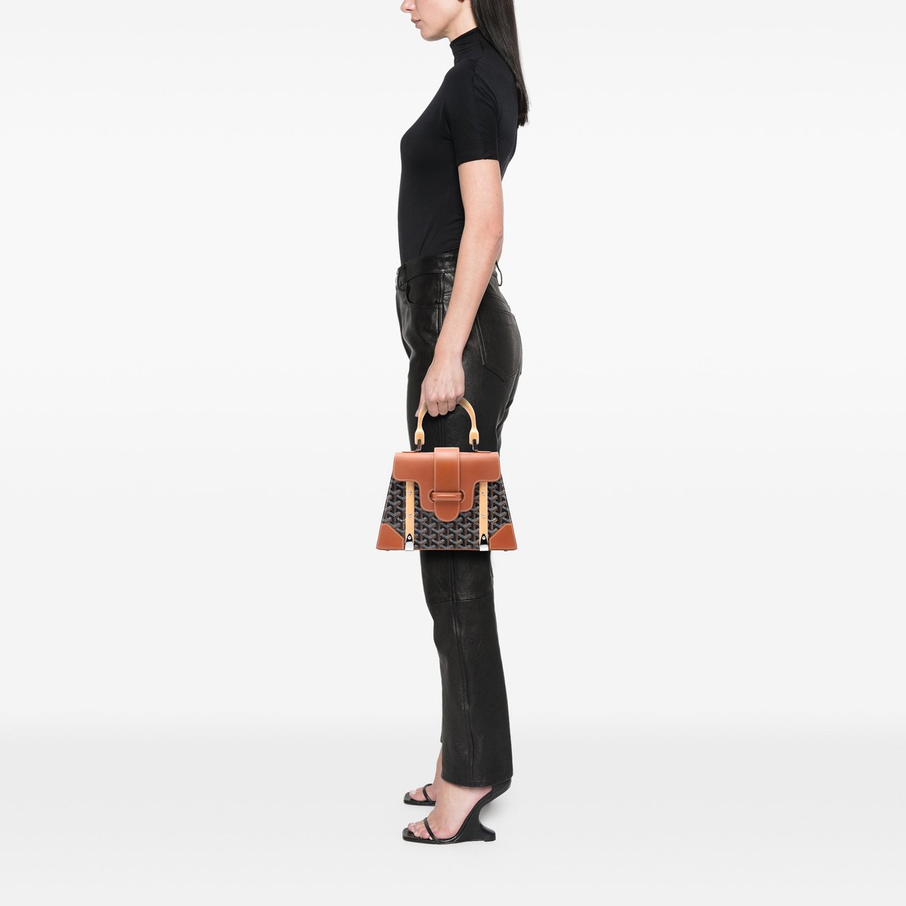 Goyard Goyardine Saigon Structured PM Zwart