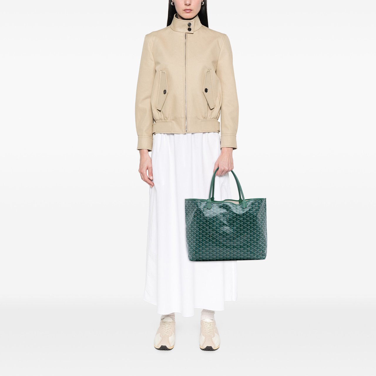 Goyard Goyardine Saint Louis GM Groen