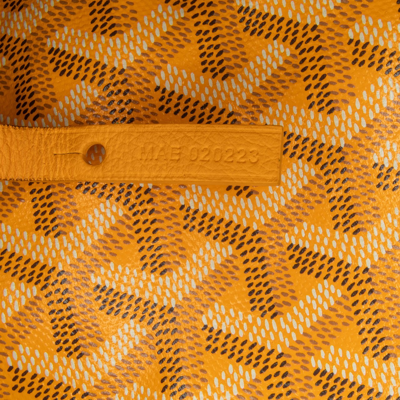 Goyard Goyardine Boheme Hobo Geel