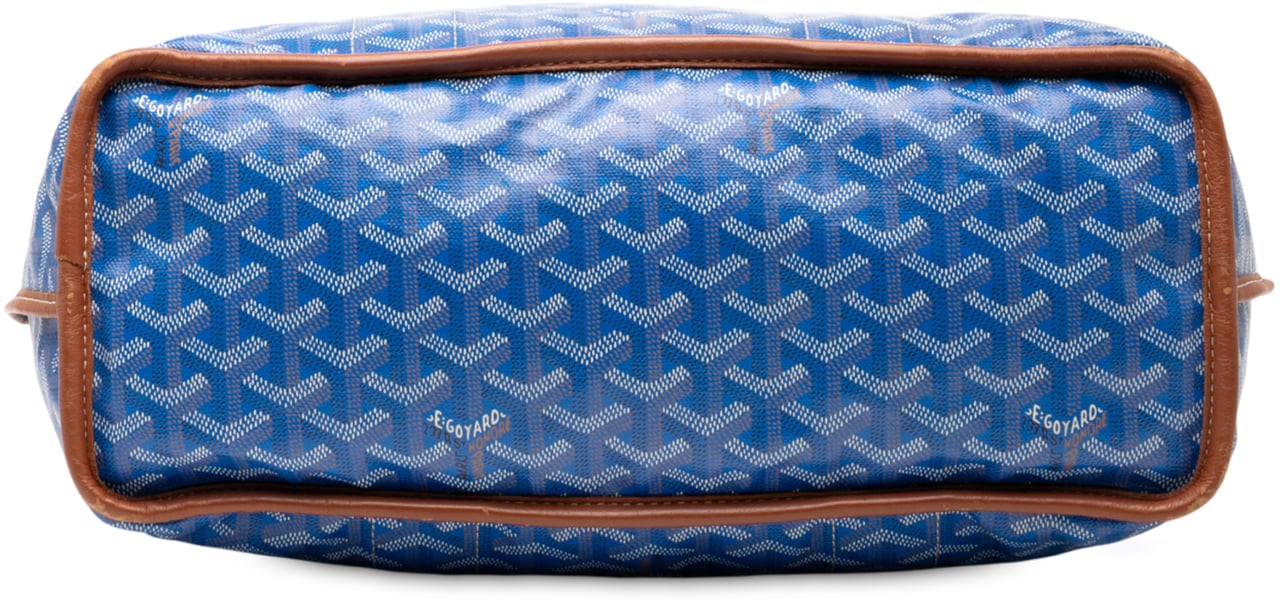 Goyard Goyardine Reversible Pertuis PM Blauw