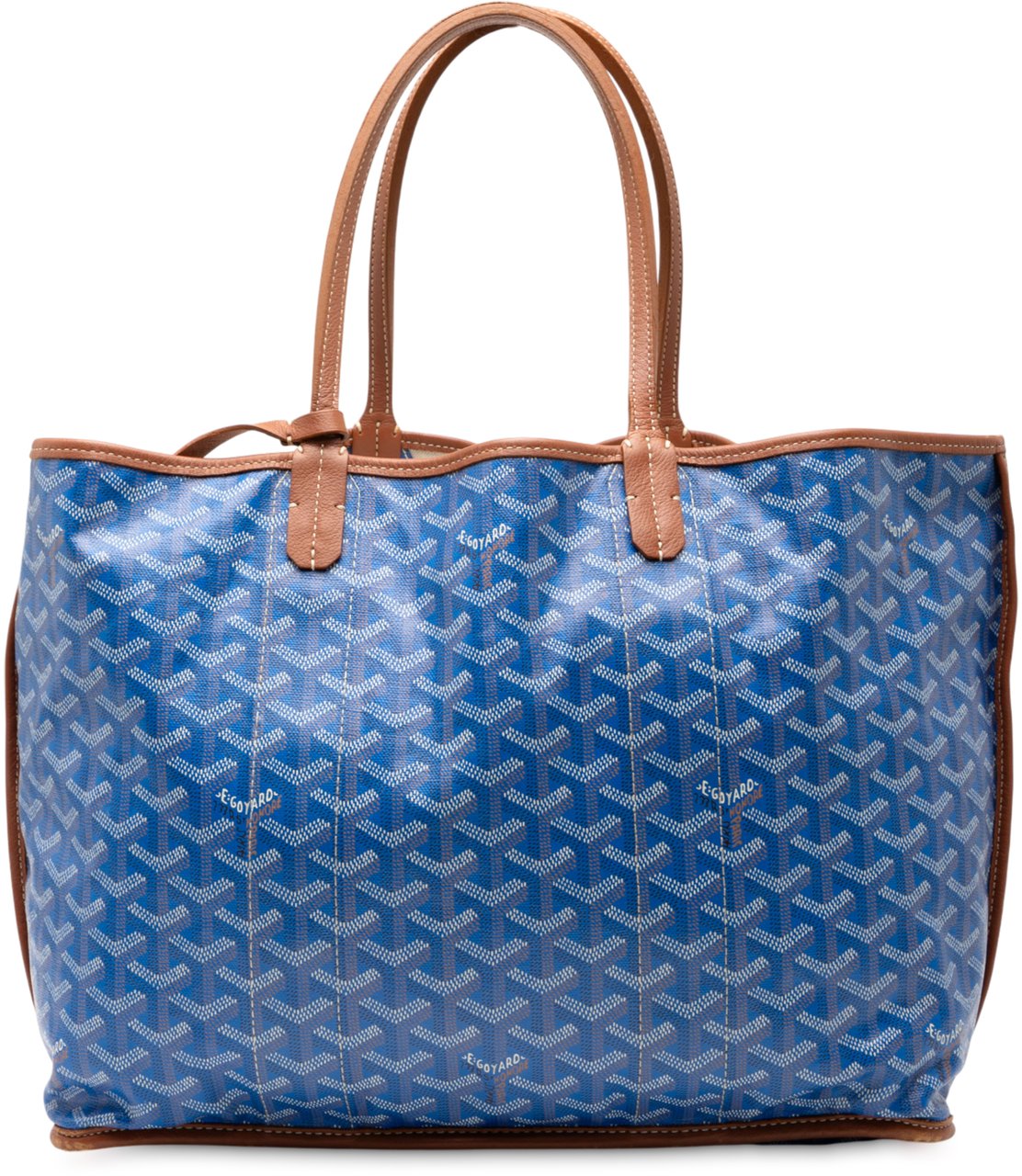 Goyard Goyardine Reversible Pertuis PM Blauw