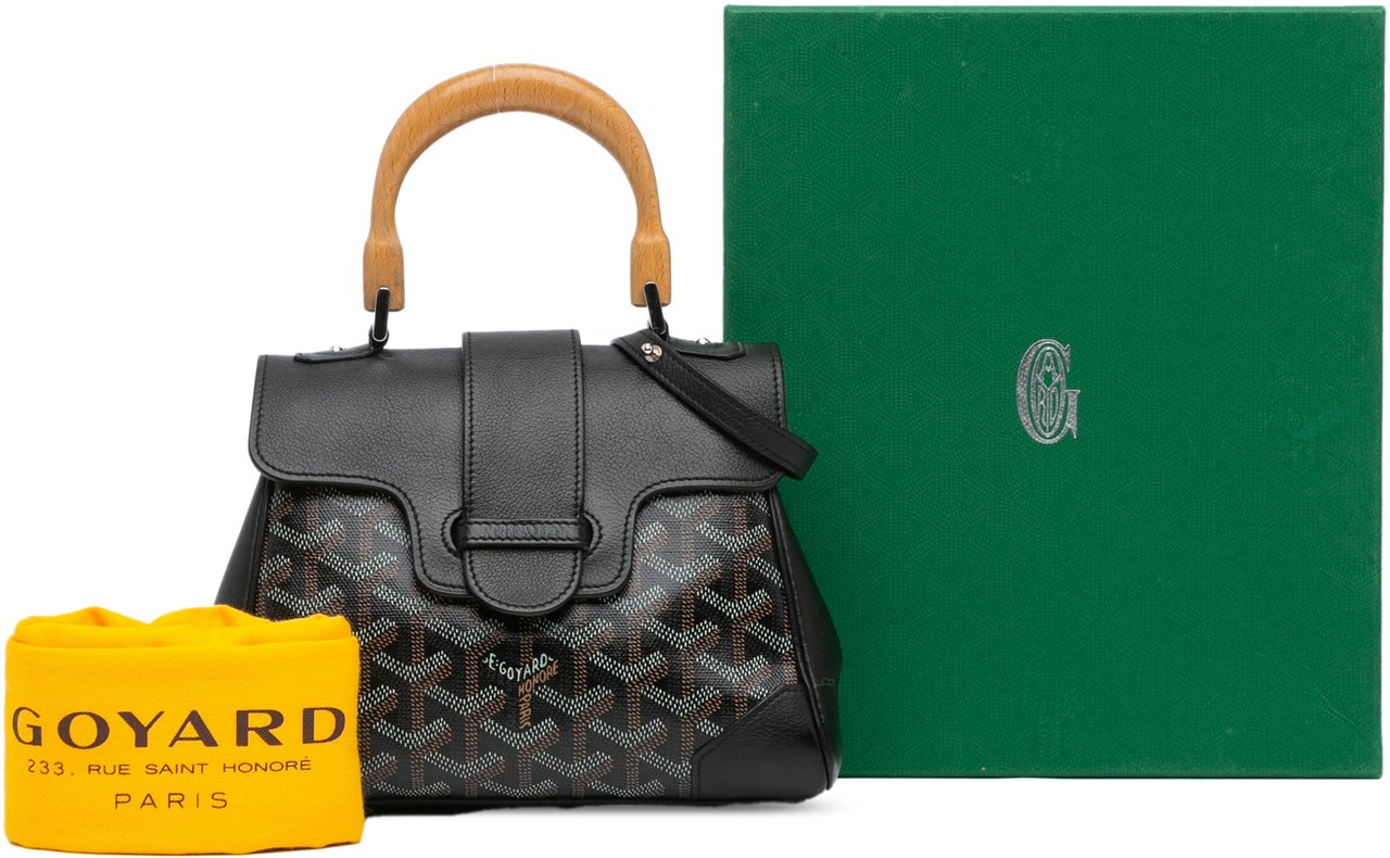 Goyard Mini Goyardine Saigon Souple Zwart