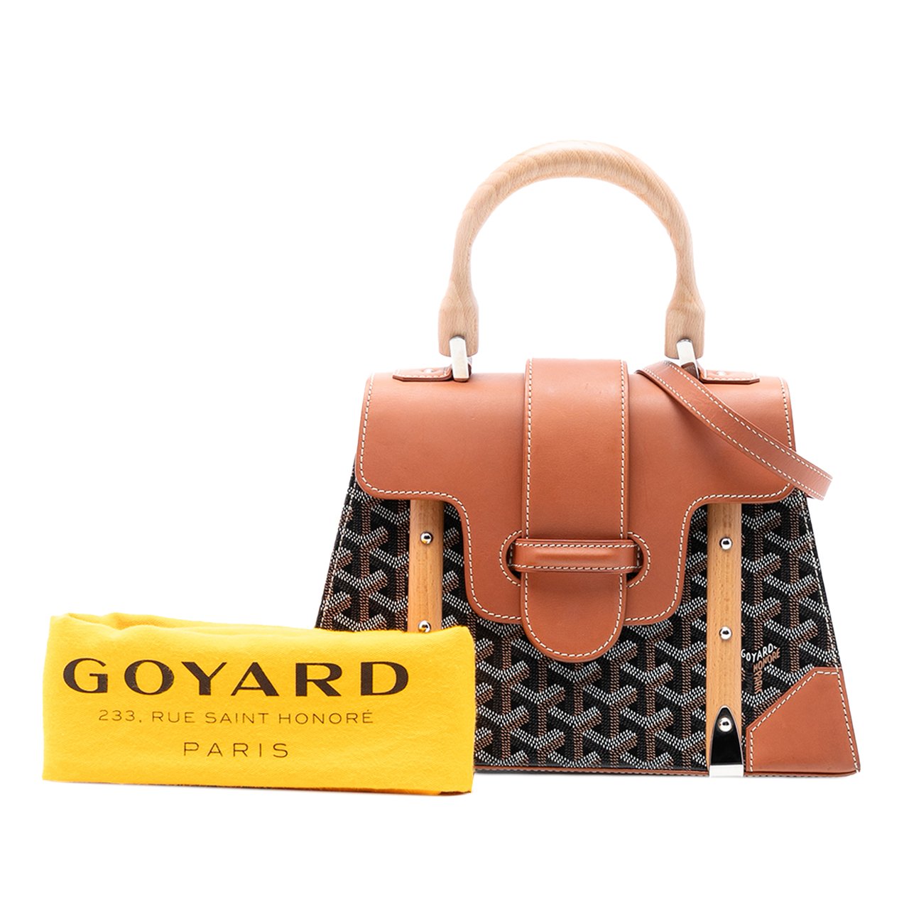 Goyard Goyardine Saigon Structured PM Zwart