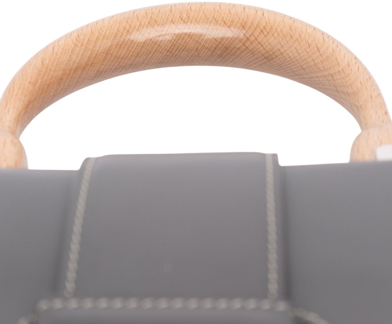 Goyard Leather Saigon Structured MM Grijs