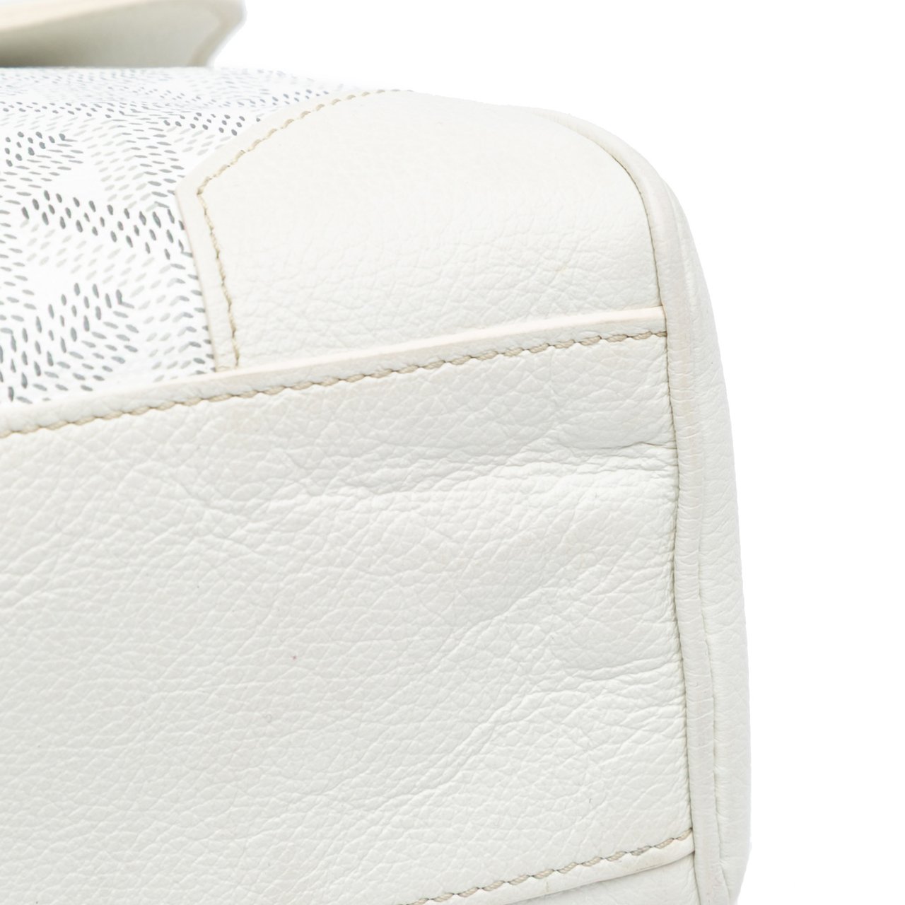 Goyard Mini Goyardine Saigon Souple Wit