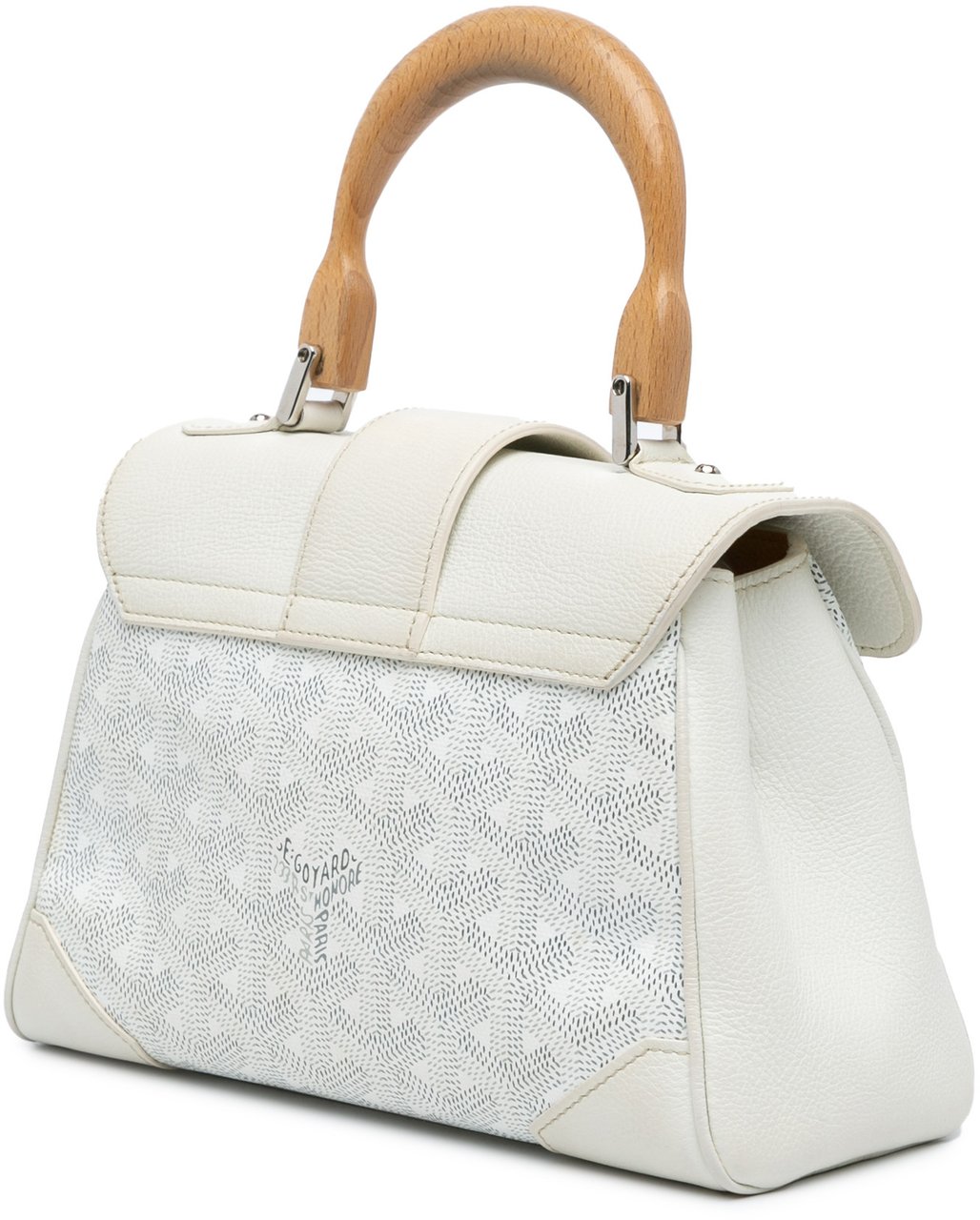 Goyard Mini Goyardine Saigon Souple Wit