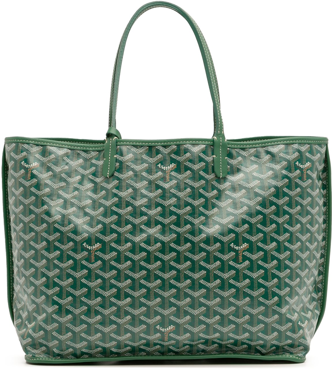 Goyard Goyardine Reversible Anjou PM Groen
