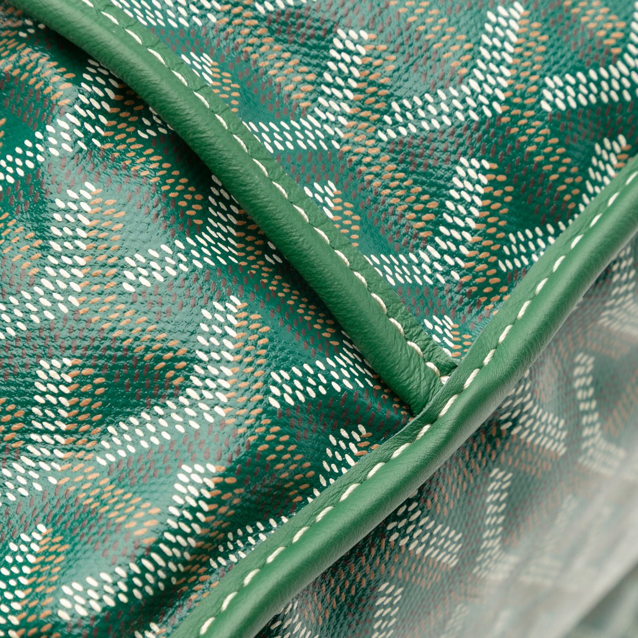 Goyard Goyardine Reversible Anjou PM Groen