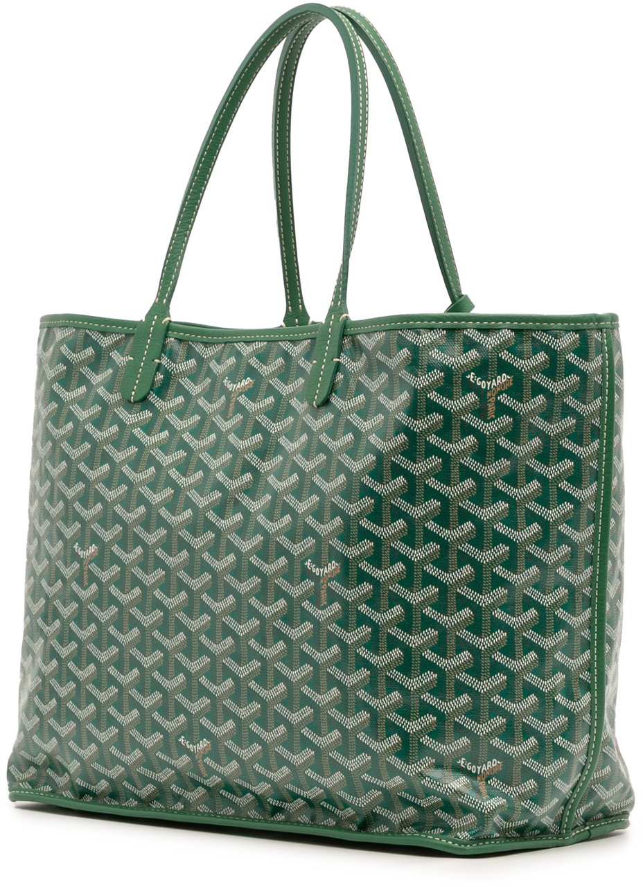 Goyard Goyardine Reversible Anjou PM Groen