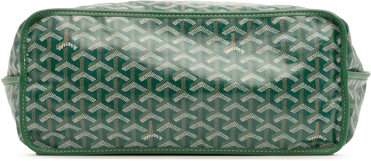 Goyard Goyardine Reversible Anjou PM Groen