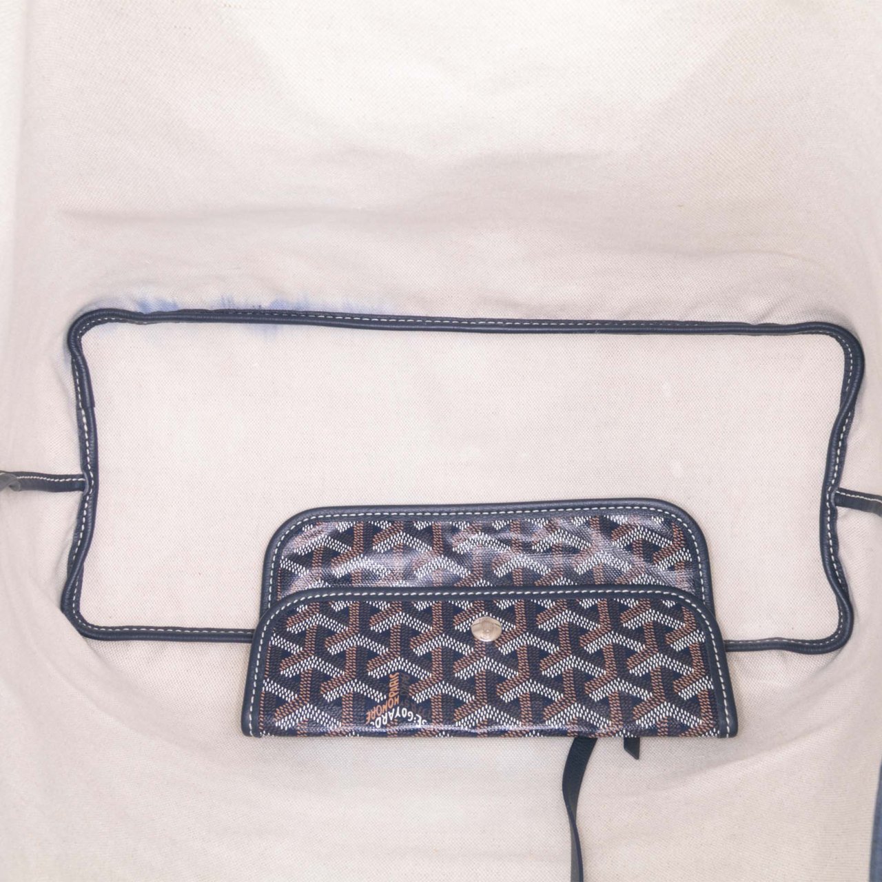 Goyard Goyardine Saint Louis PM Blauw