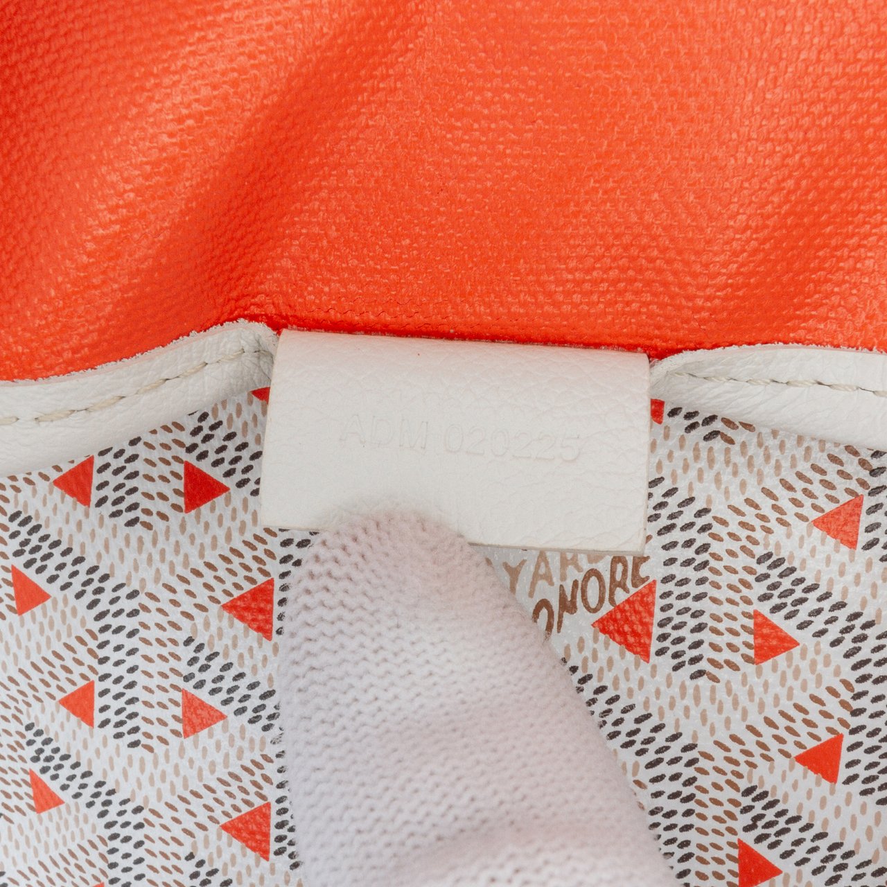 Goyard Goyardine Poitiers Claire Voie Wit