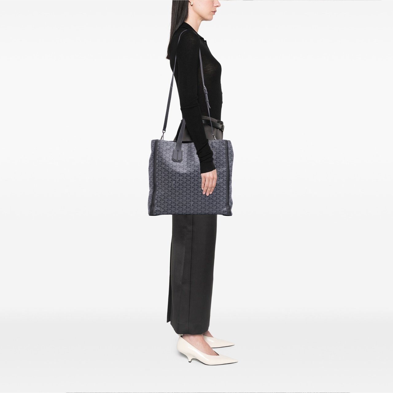 Goyard Goyardine Voltaire Grijs