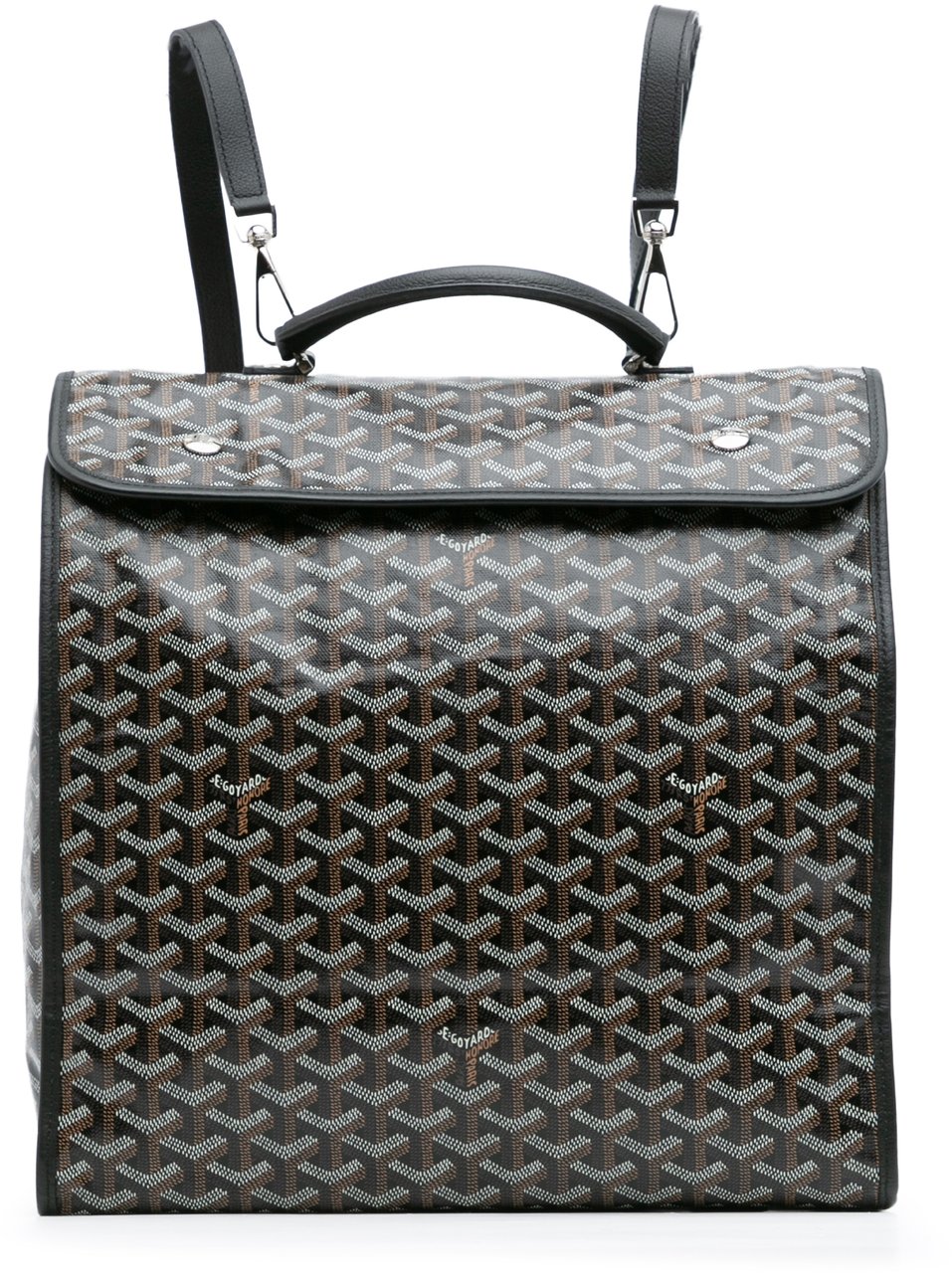 Goyard Goyardine Saint Leger Backpack Zwart