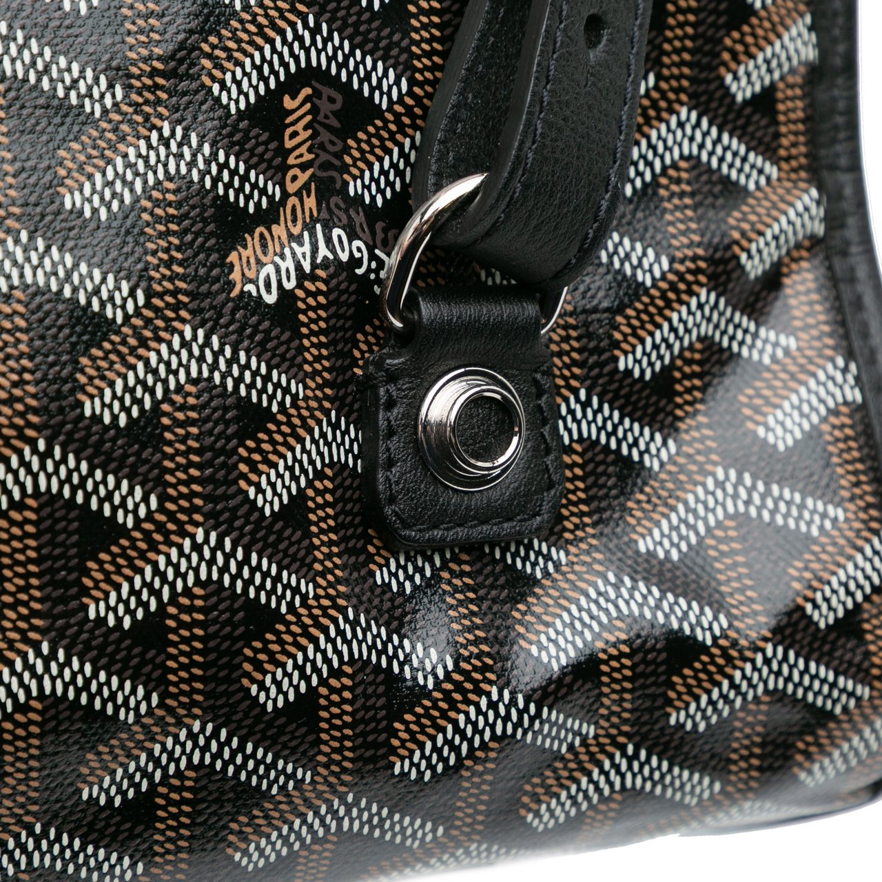 Goyard Goyardine Saint Leger Backpack Zwart