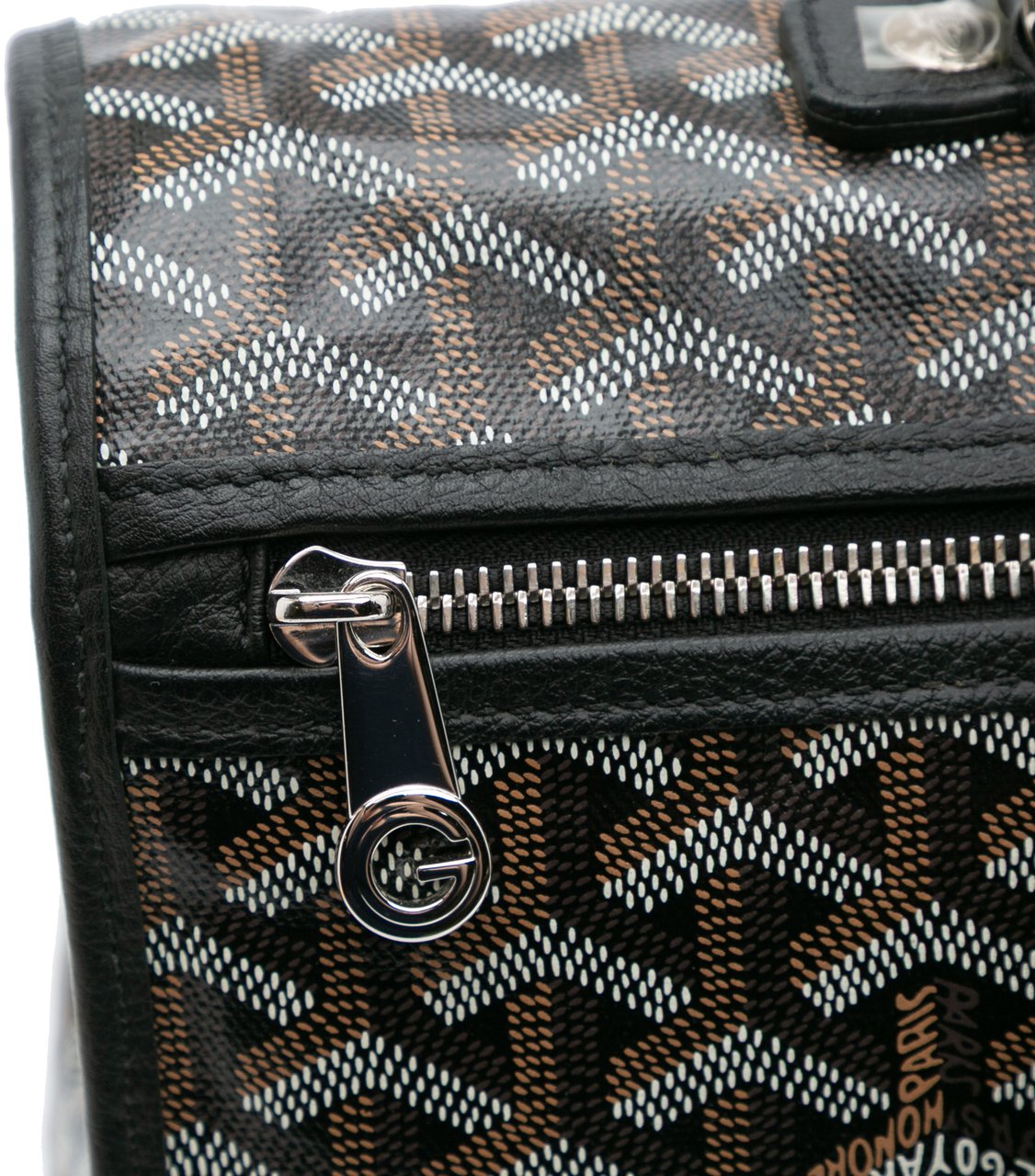 Goyard Goyardine Saint Leger Backpack Zwart