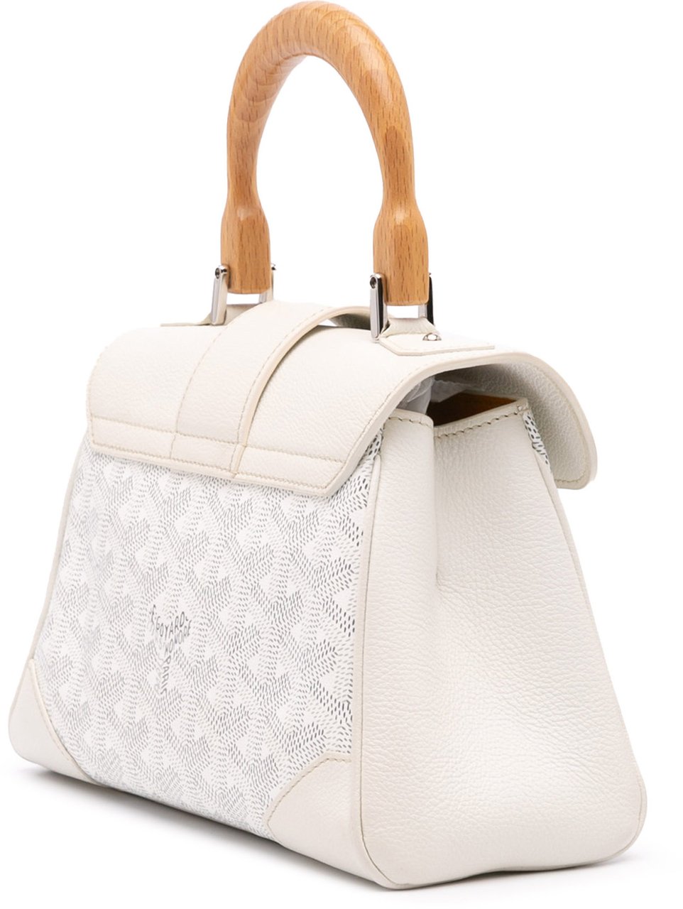 Goyard Mini Goyardine Saigon Souple Wit