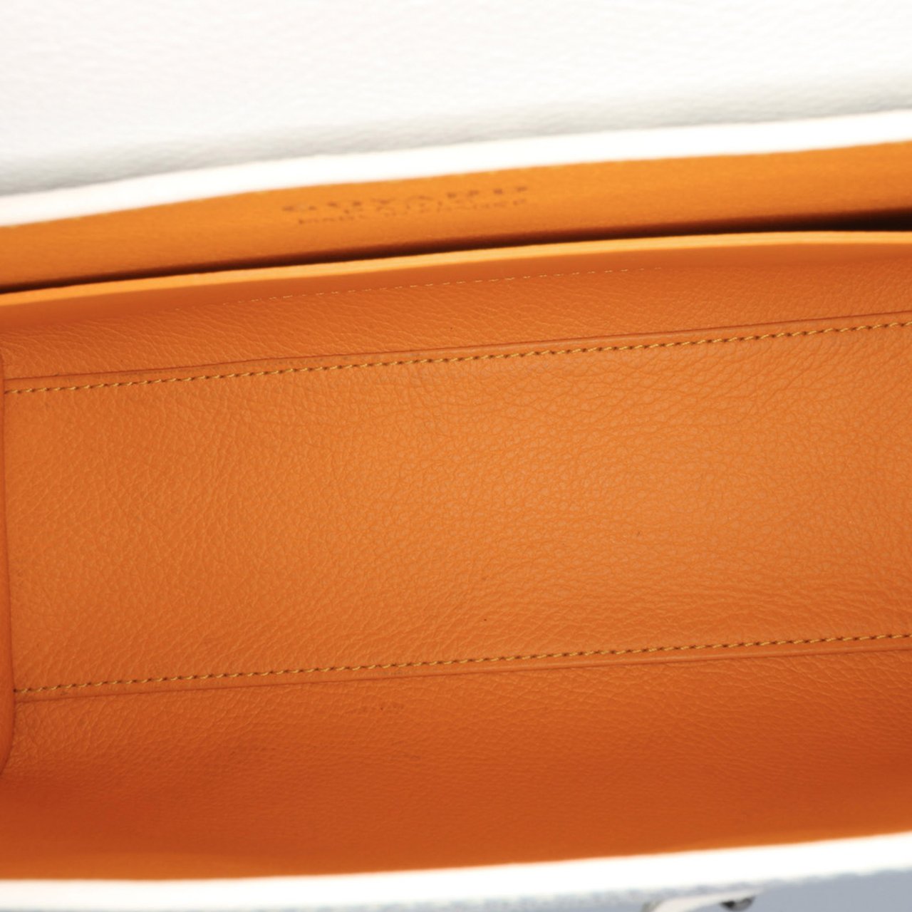 Goyard Mini Goyardine Saigon Souple Wit