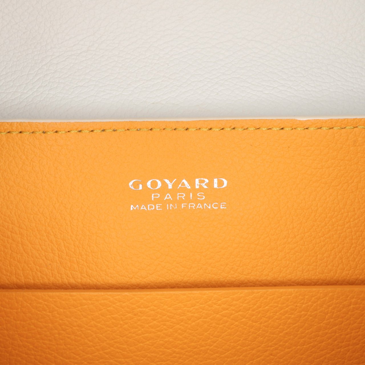 Goyard Mini Goyardine Saigon Souple Wit