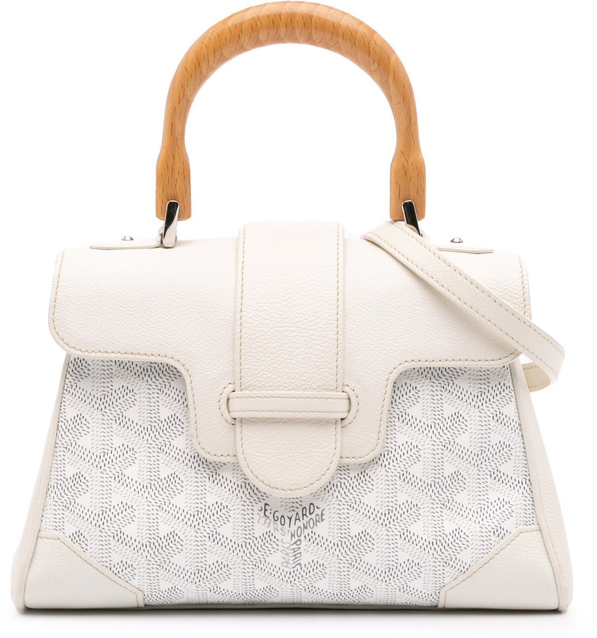 Goyard Mini Goyardine Saigon Souple Wit