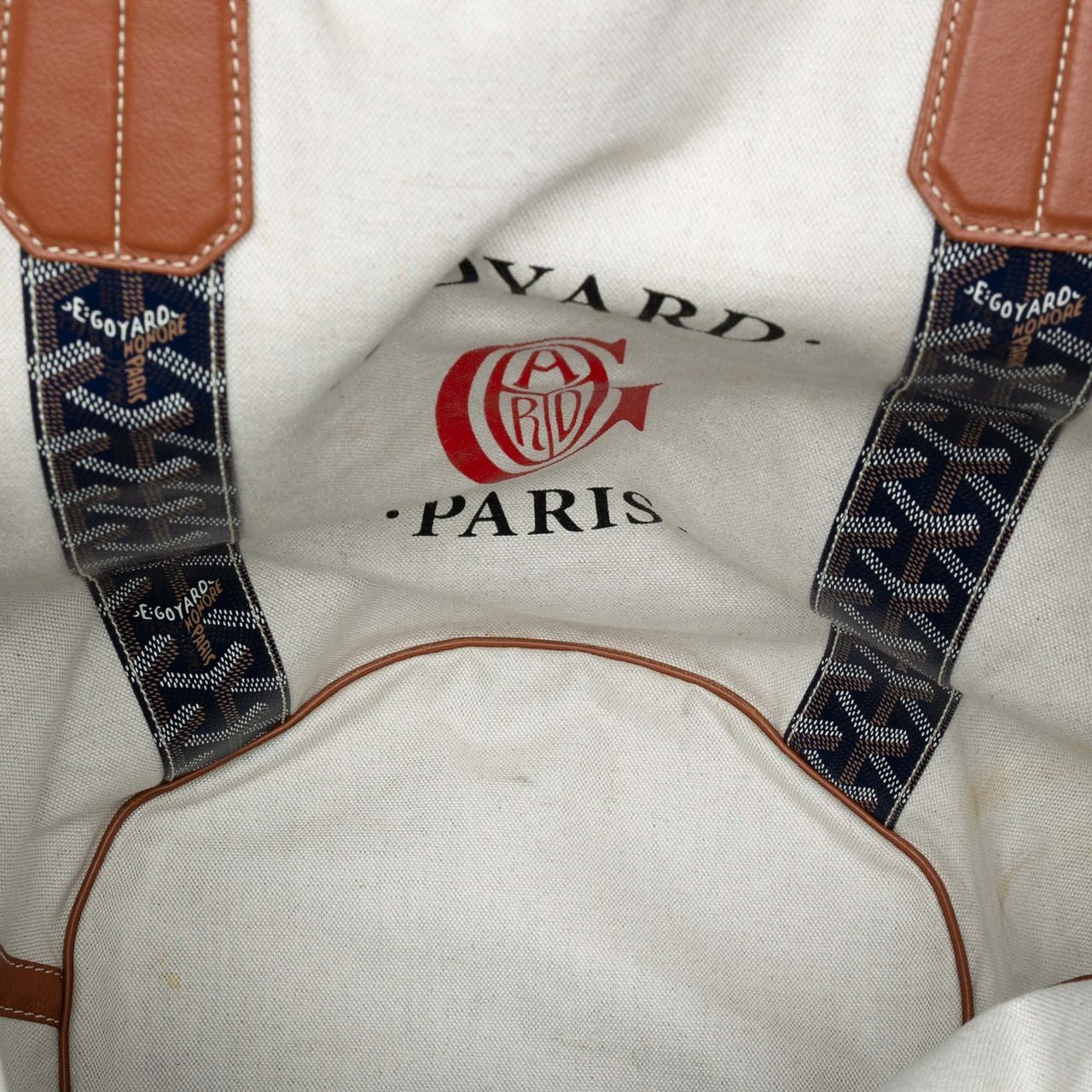 Goyard Goyardine Reversible Belharra Tote Blauw