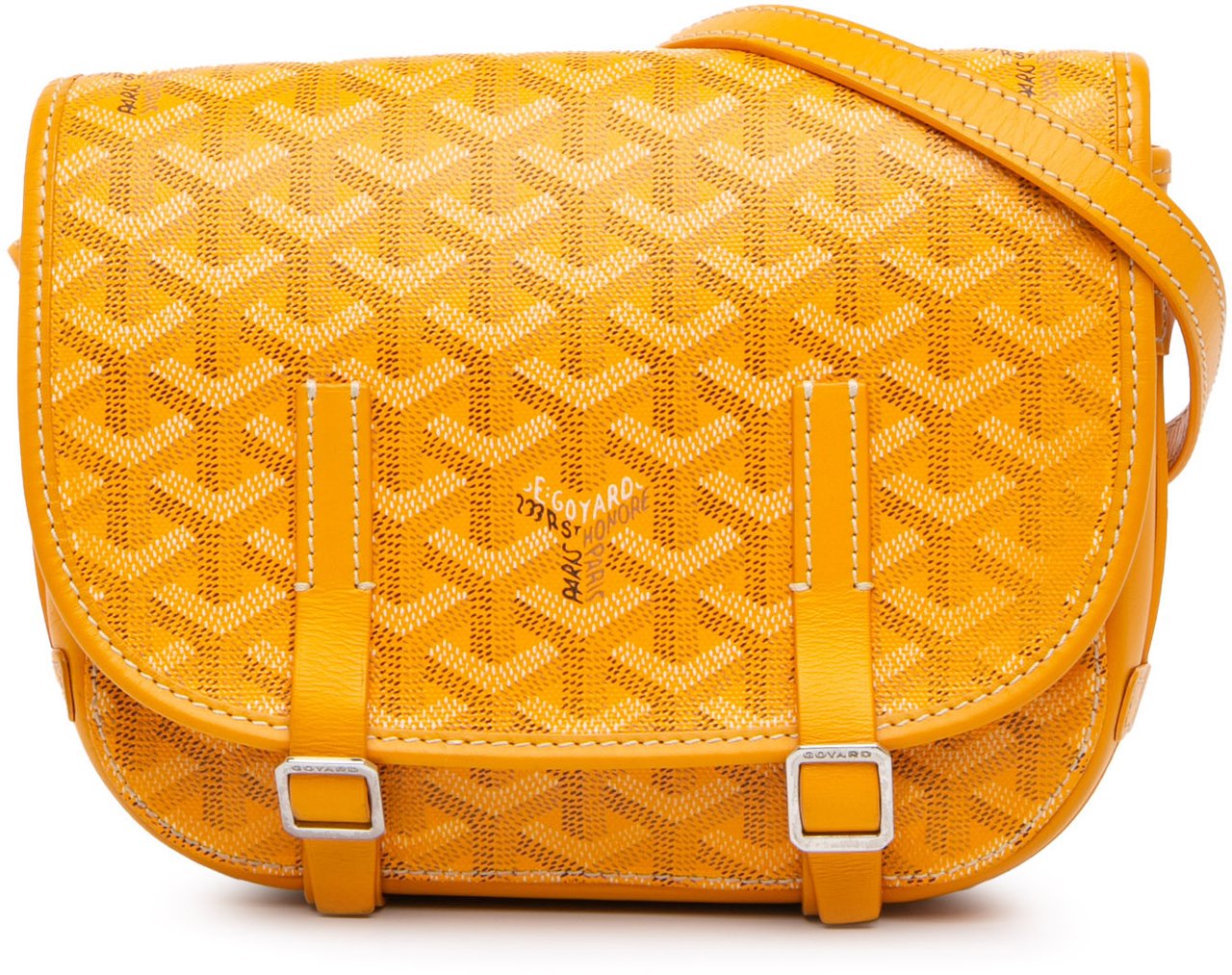 Goyard Goyardine Belvedere PM Geel